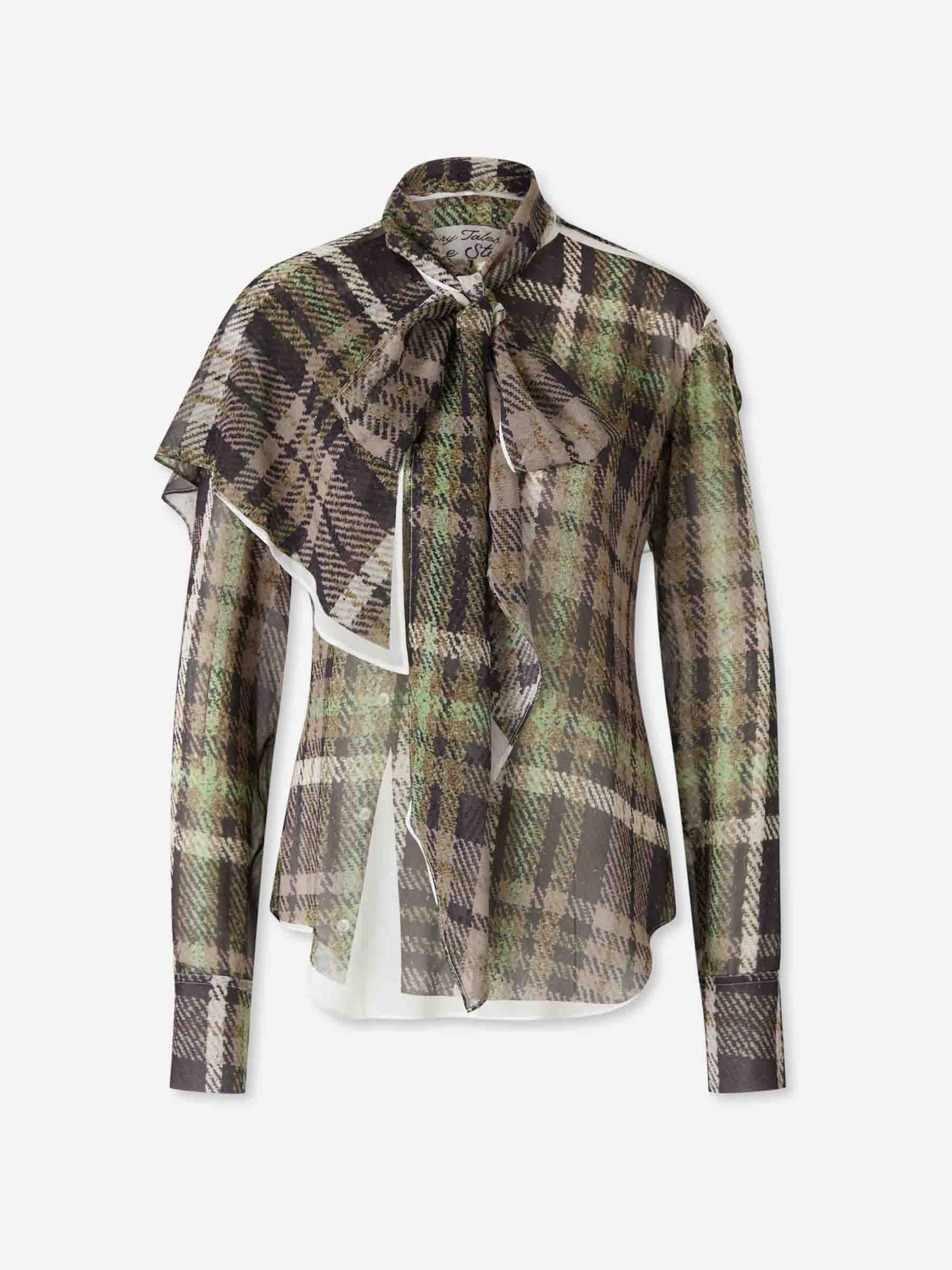 Blusa Seda Estampada