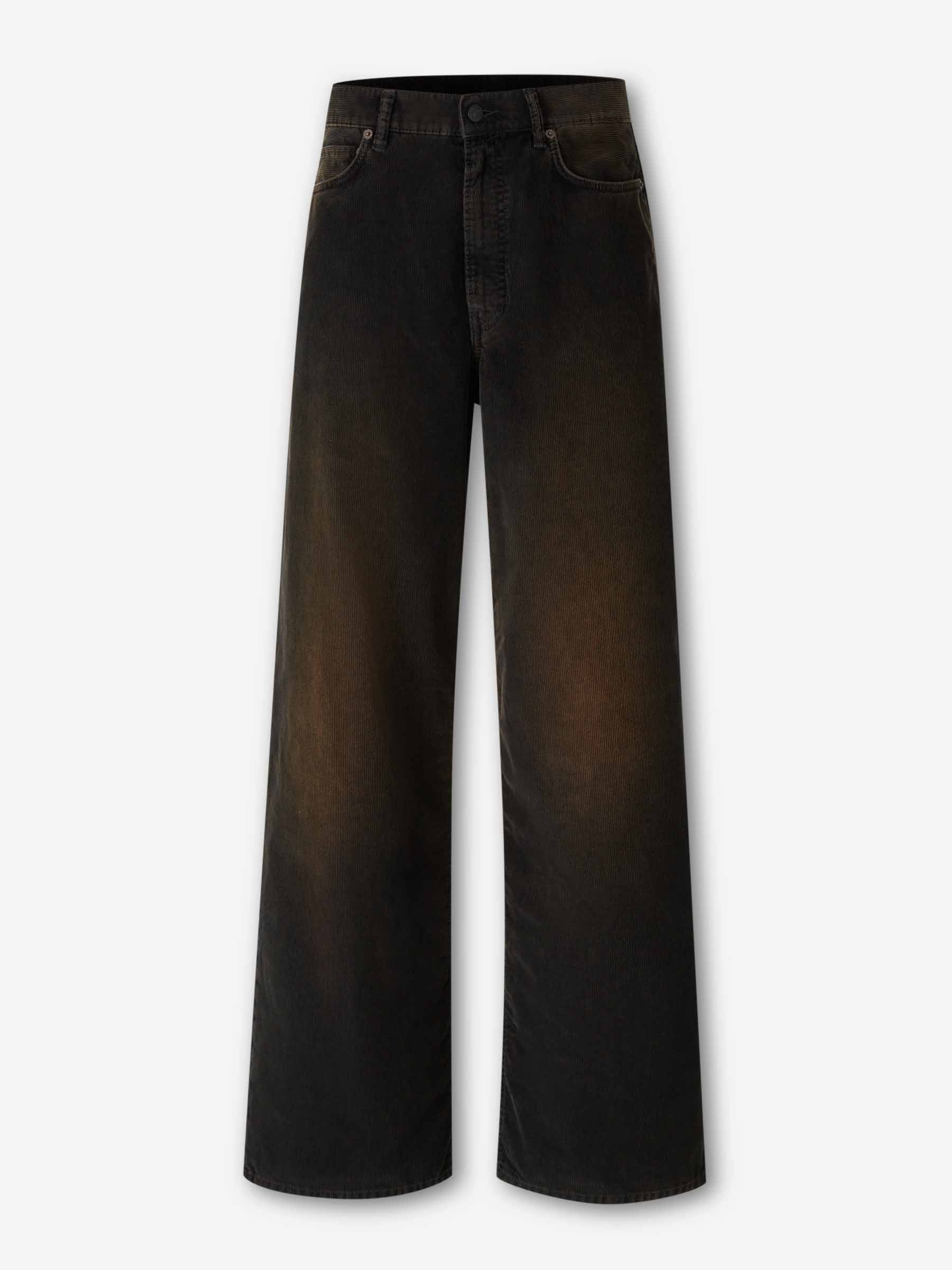 Pantalones Anchos Pana