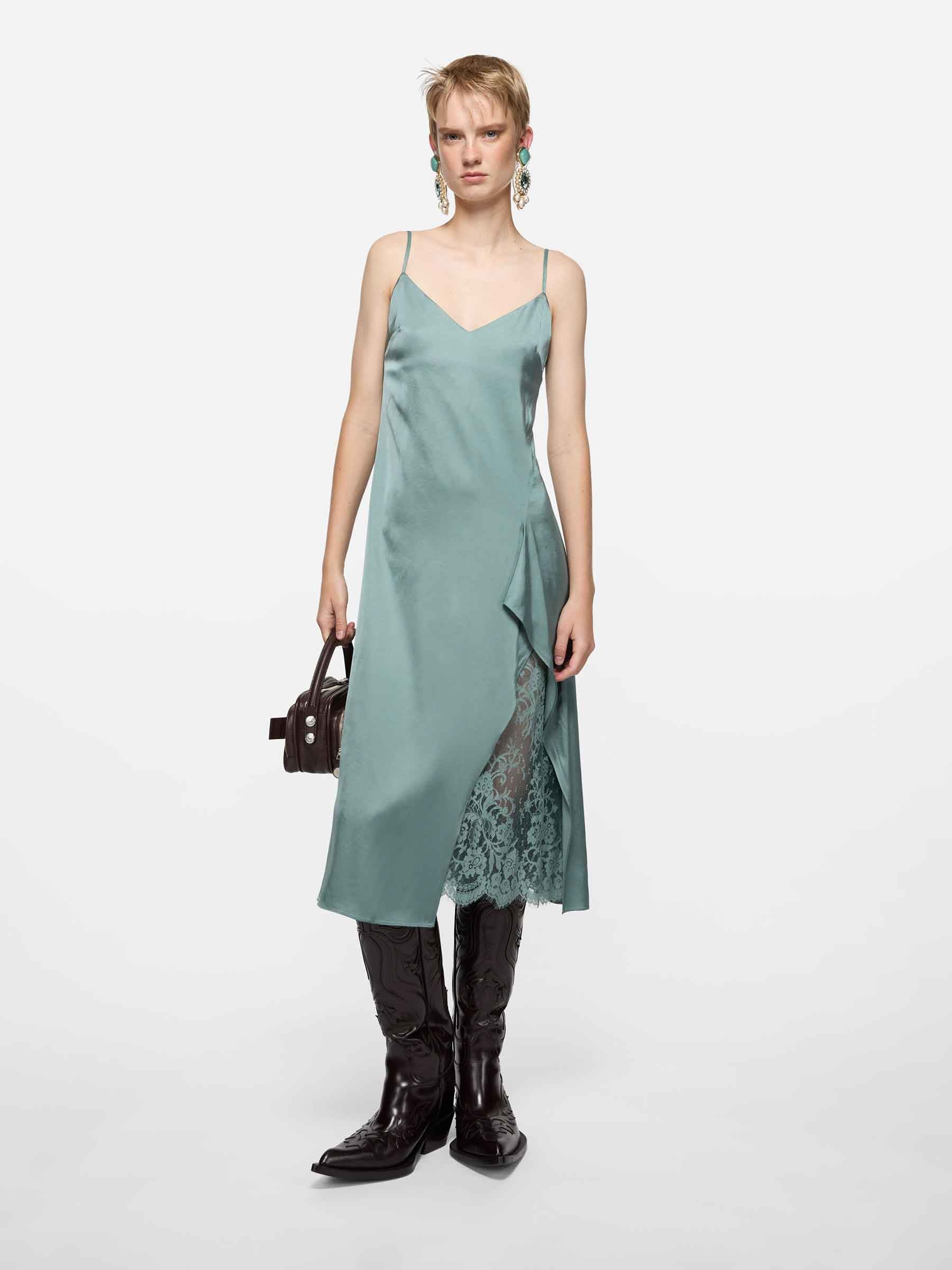 Vestido Midi satin - Image 2