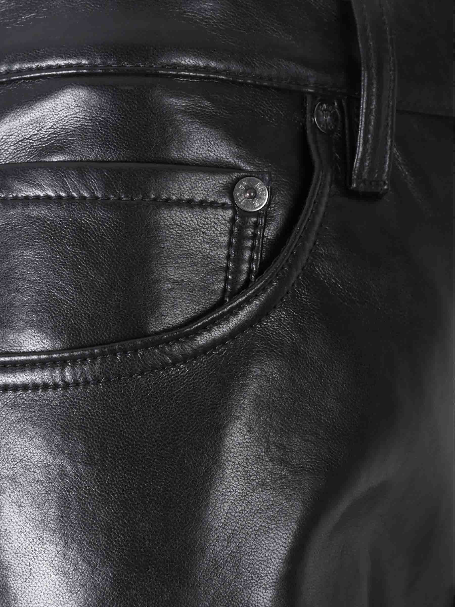 Pantalones Rectos Piel - Image 4