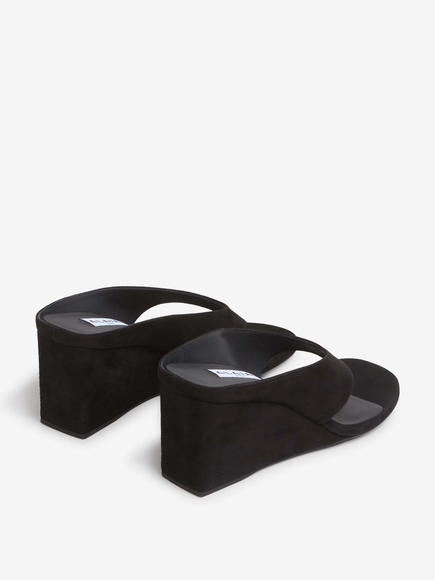 Mules Cúbicos Ante - Image 3