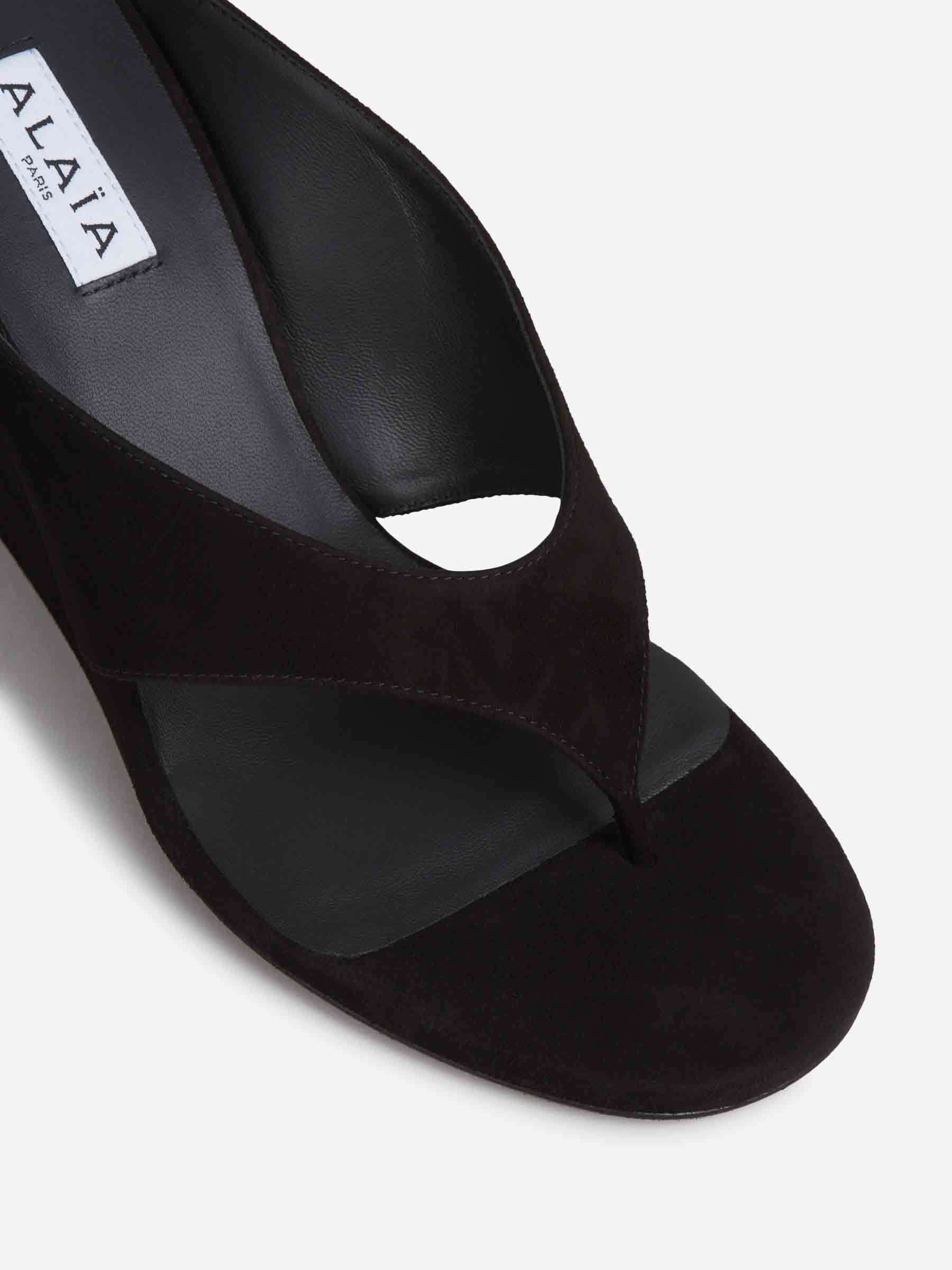 Mules Cúbicos Ante - Image 5