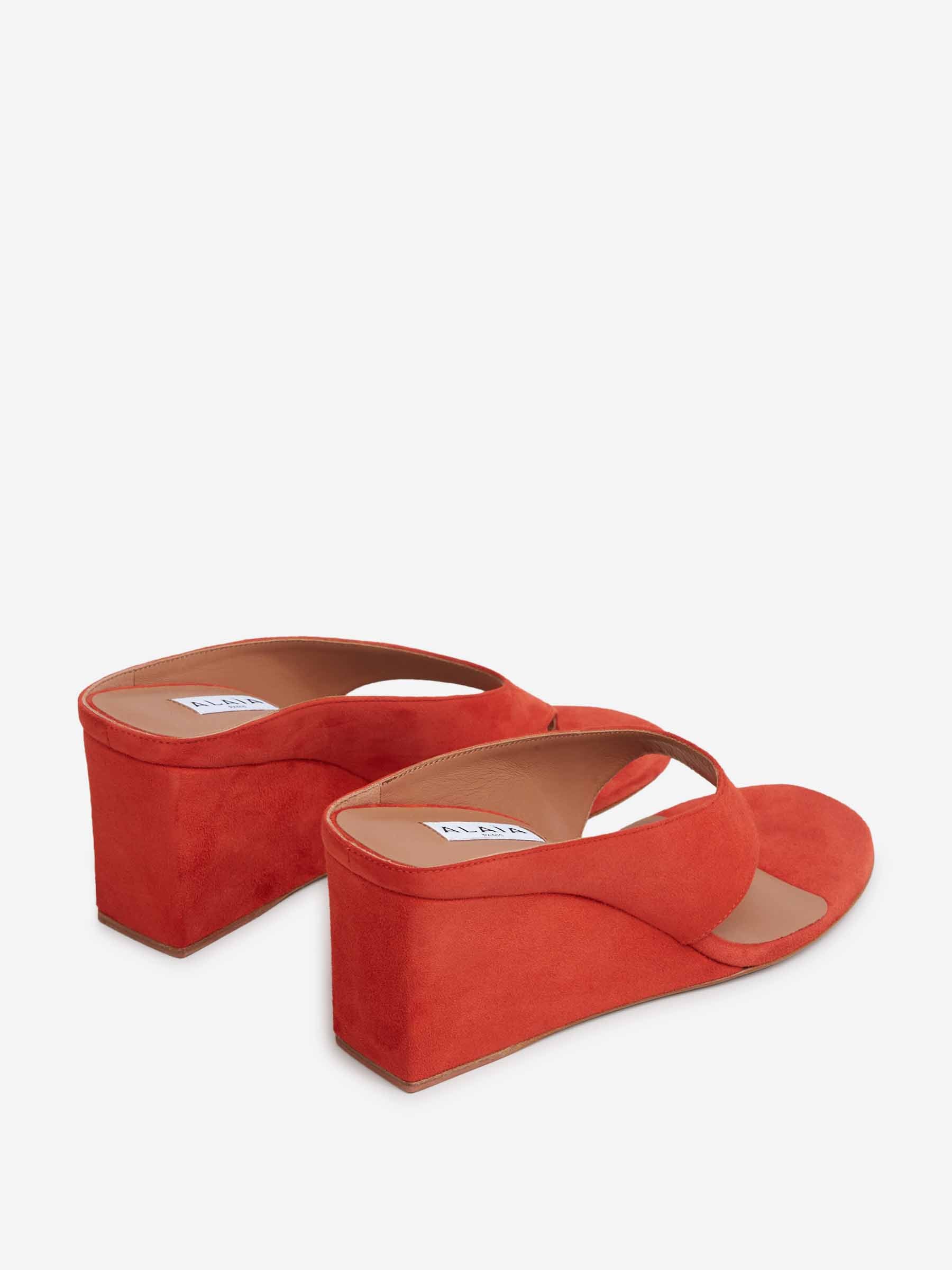 Mules Cúbicos Ante - Image 3