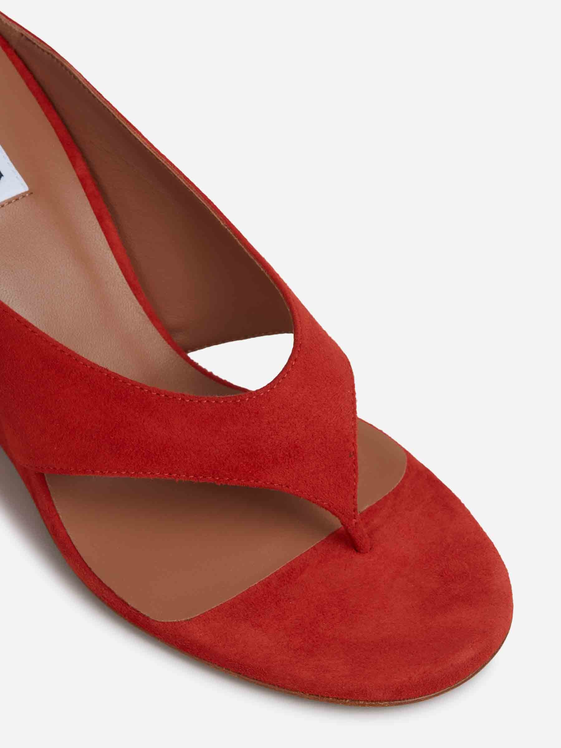 Mules Cúbicos Ante - Image 5