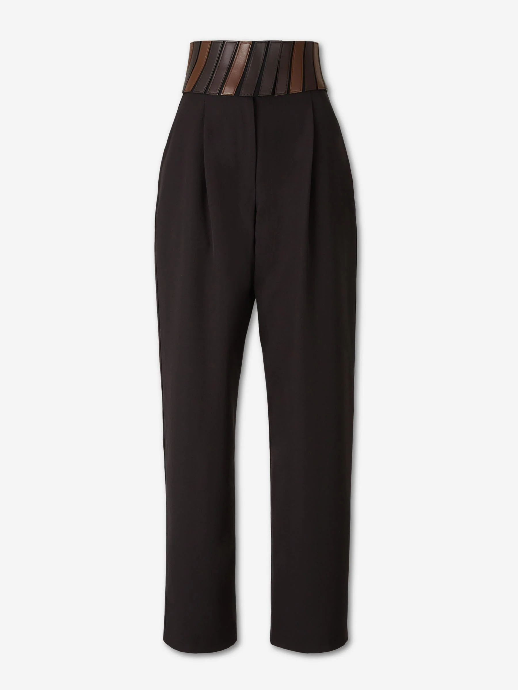 Pantalones Rectos Cinturón