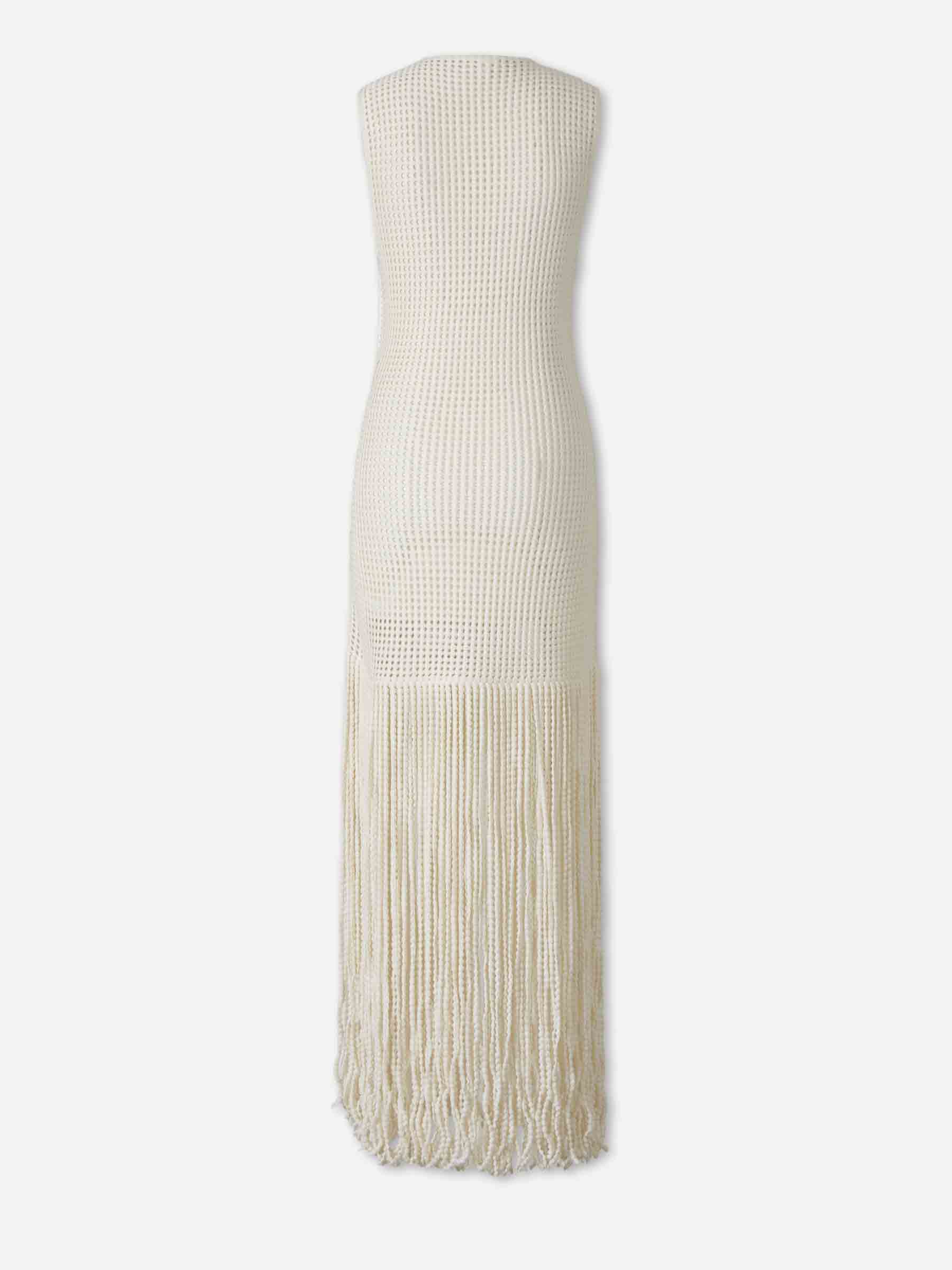 Vestido Punto Flecos - Image 3