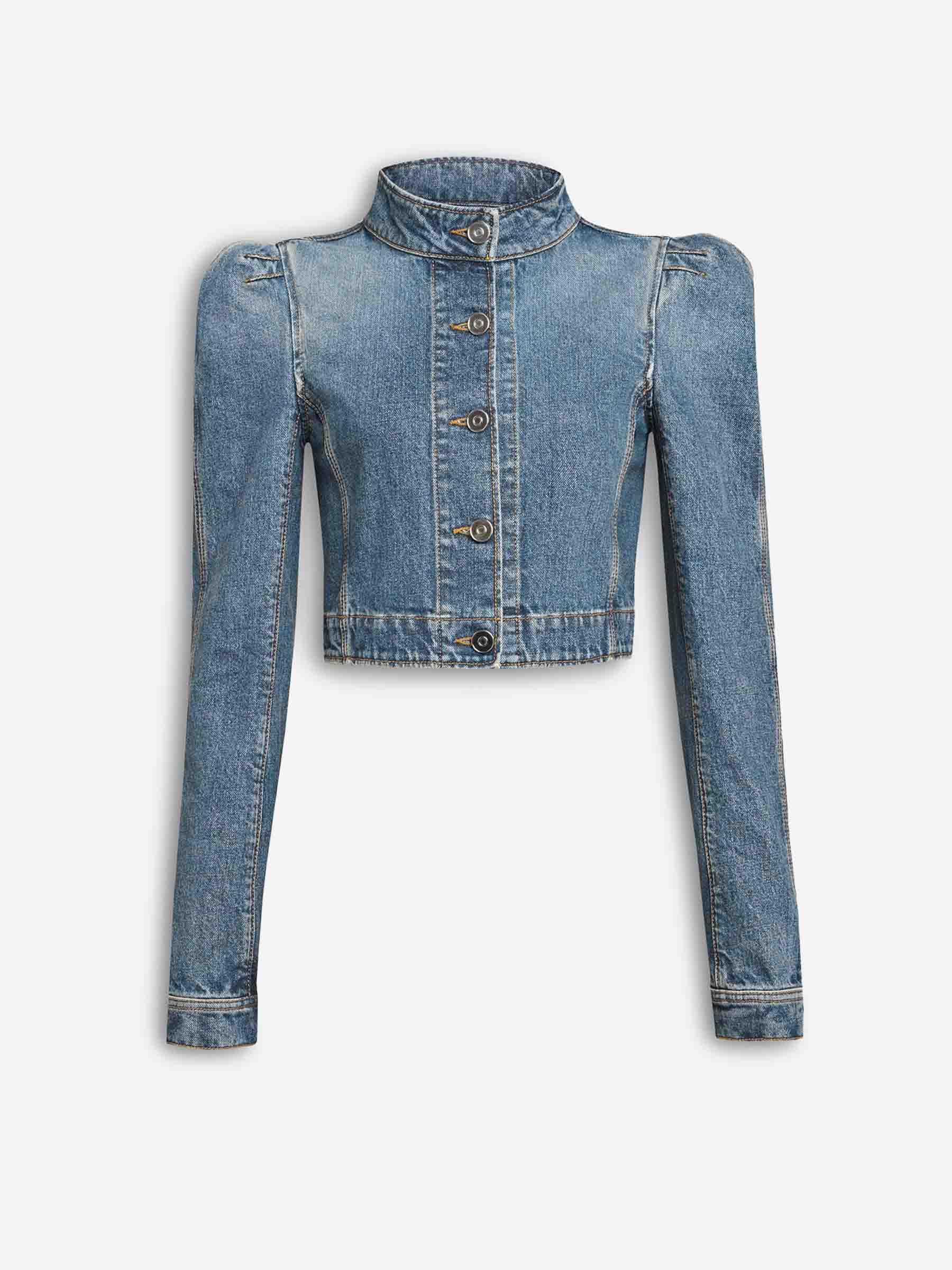 Chaqueta Denim Cropped