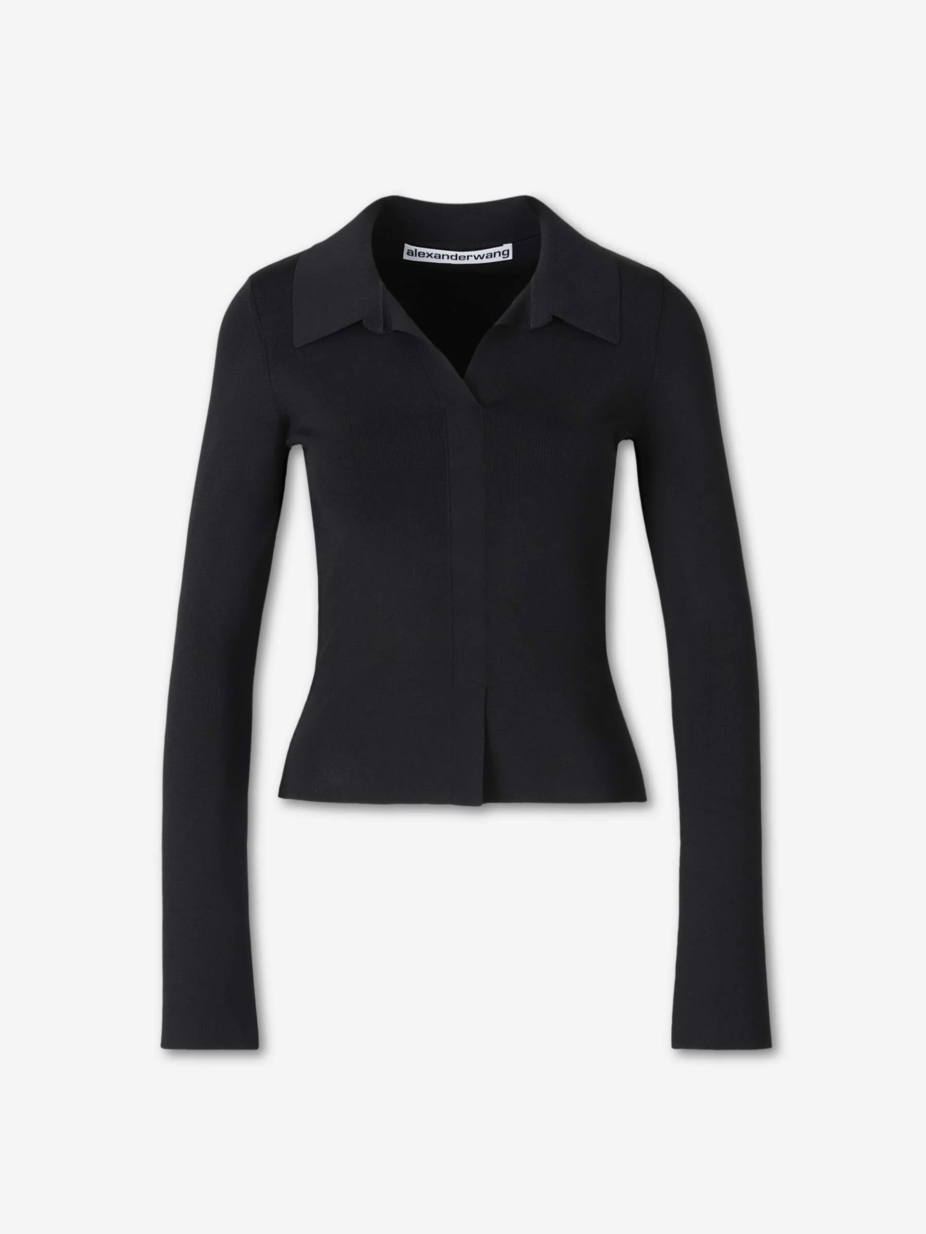 Jersey Fino con Cuello Polo