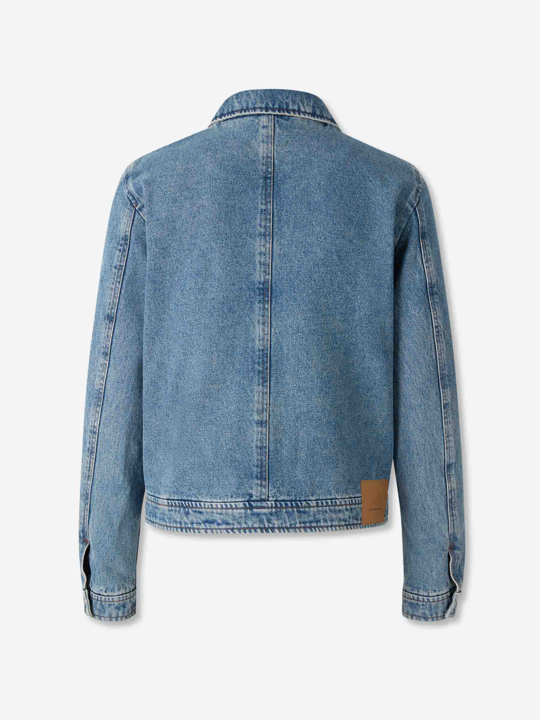Chaqueta Denim Cremallera - Image 2