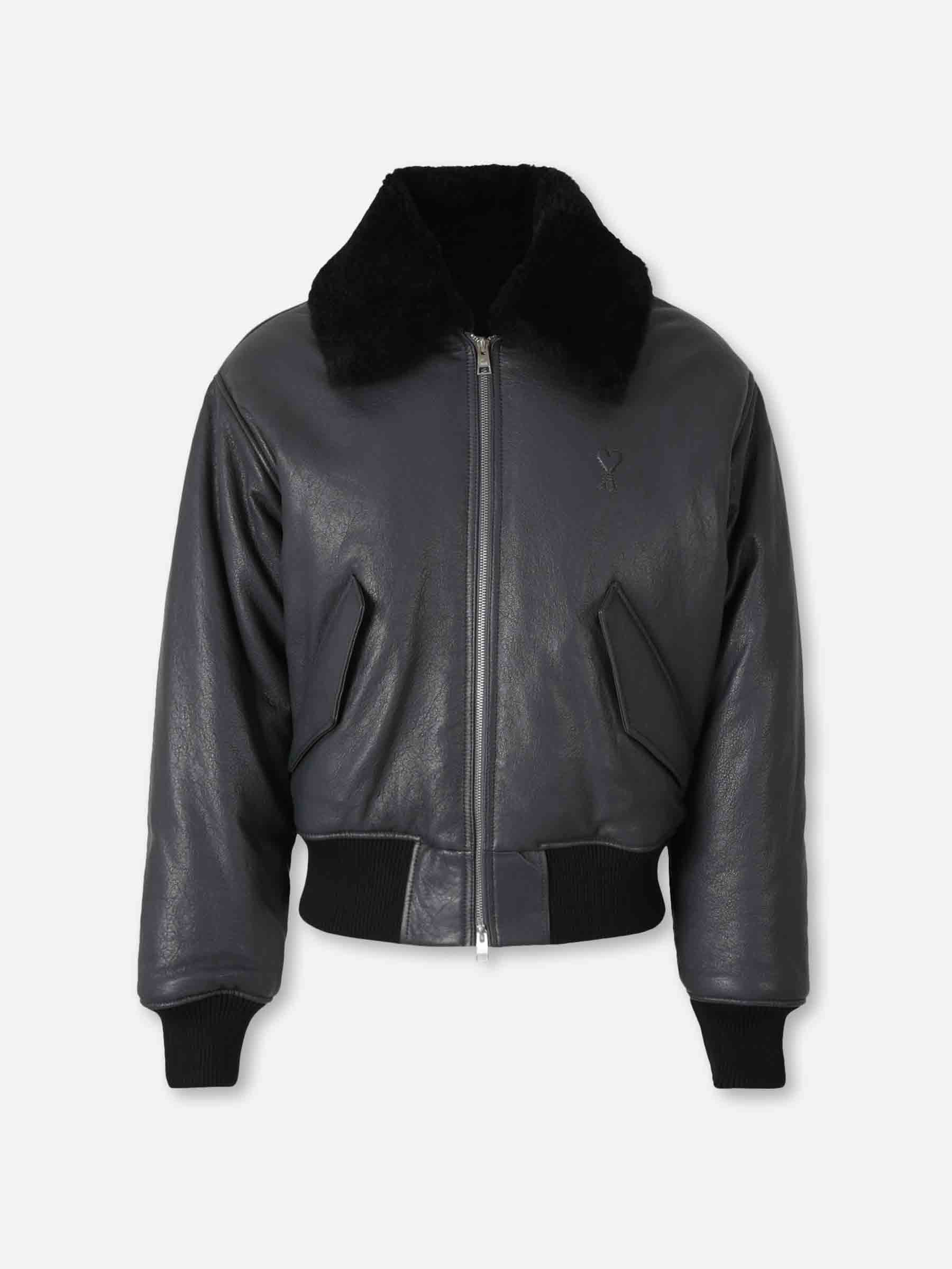 Chaqueta Piel Bomber