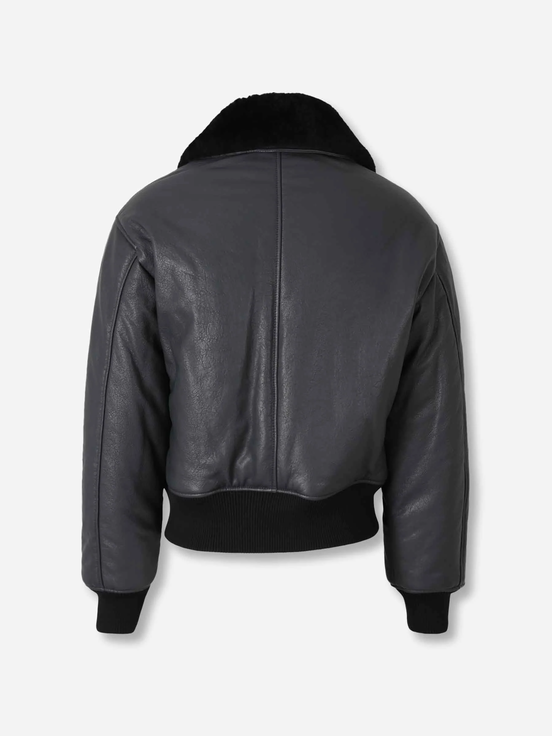 Chaqueta Piel Bomber - Image 2