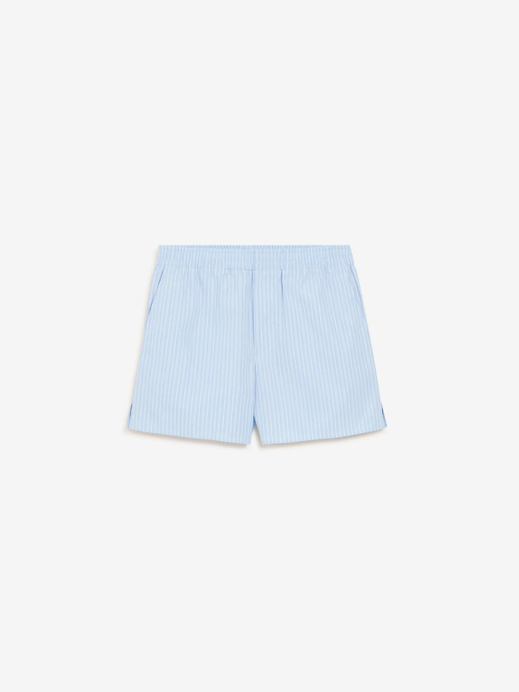 Pantalón Corto de Algodón Azul