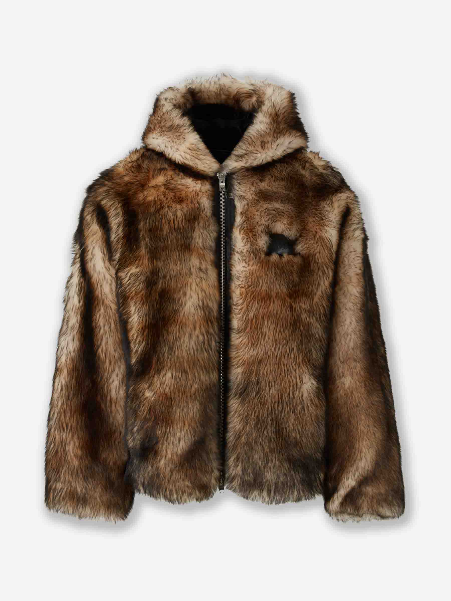 Abrigo Fur Capucha