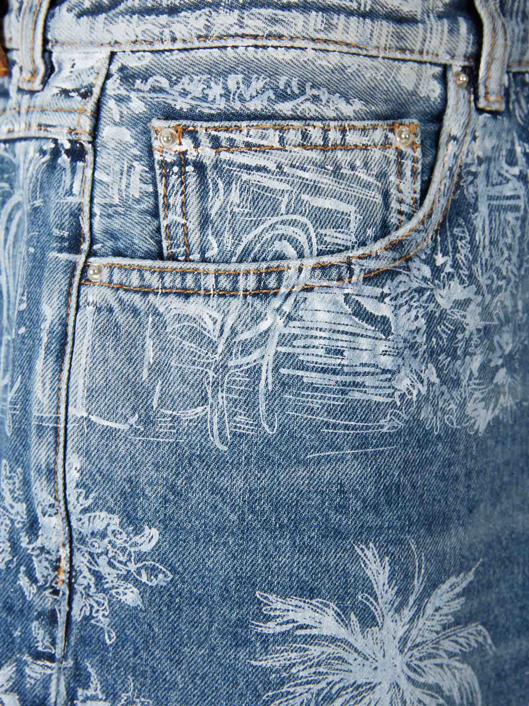 Bermudas Denim Chateau Palms - Image 3