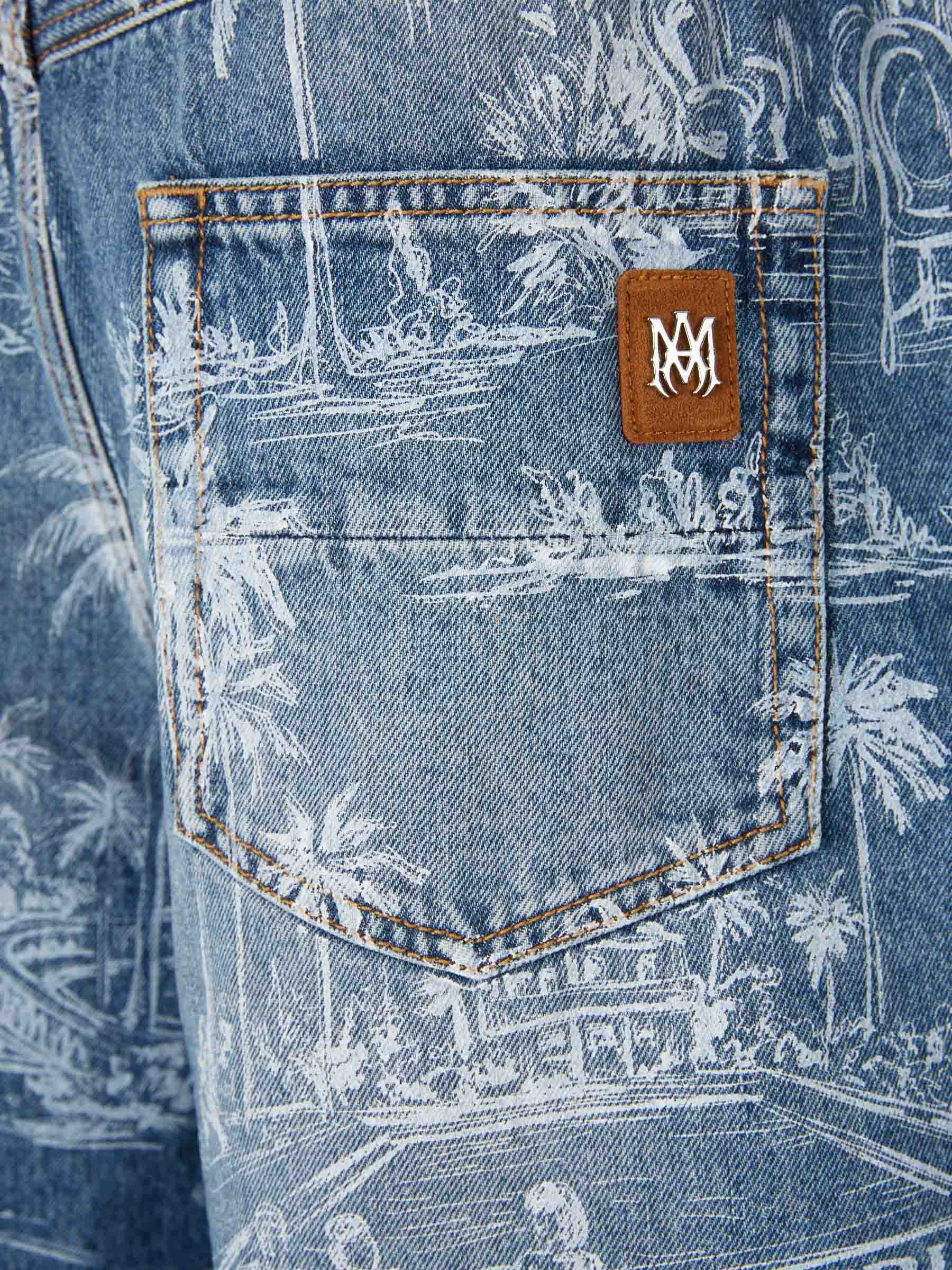 Bermudas Denim Chateau Palms - Image 4