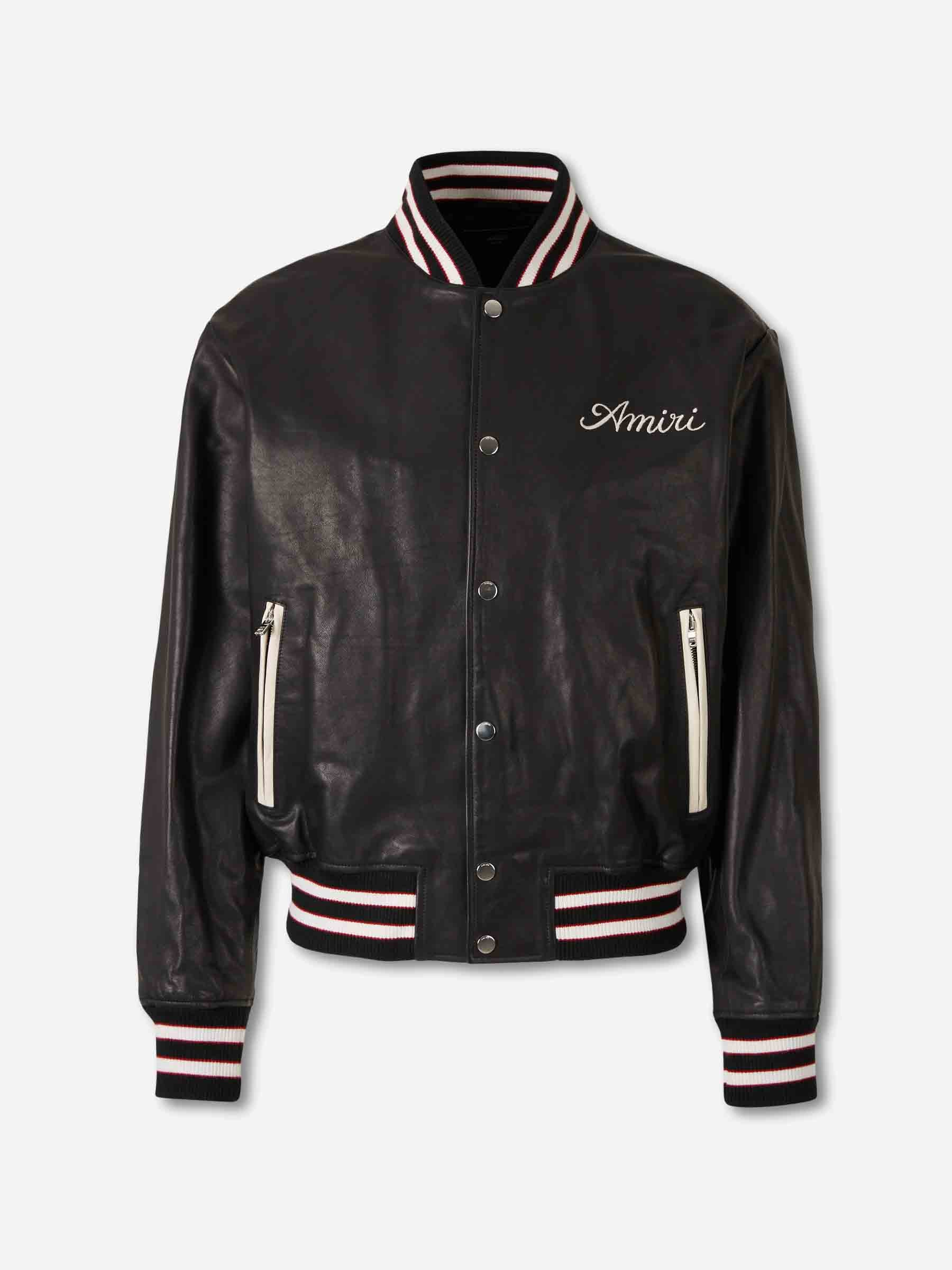 Chaqueta Bomber Piel