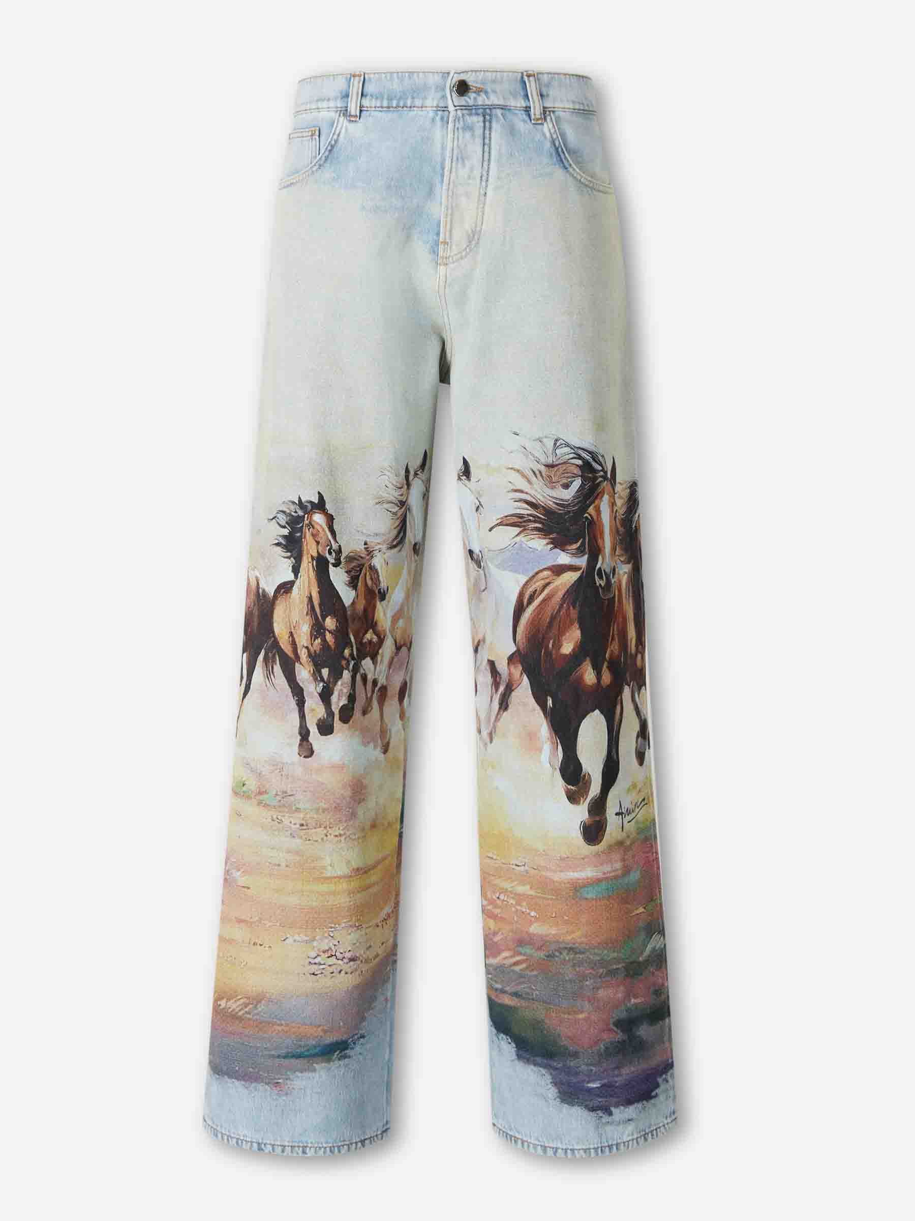 Jeans Anchos Caballo