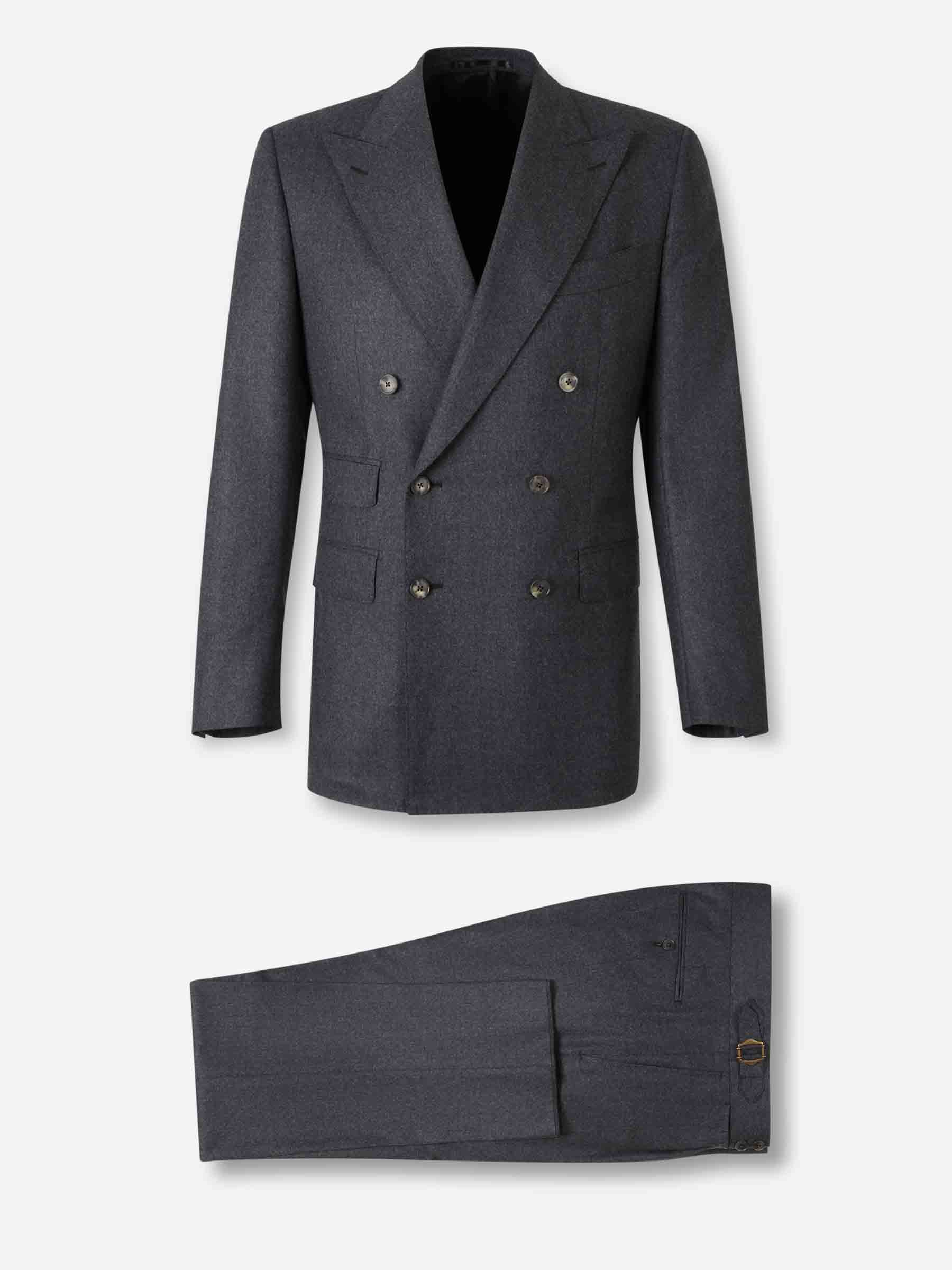 Traje Cruzado Lana