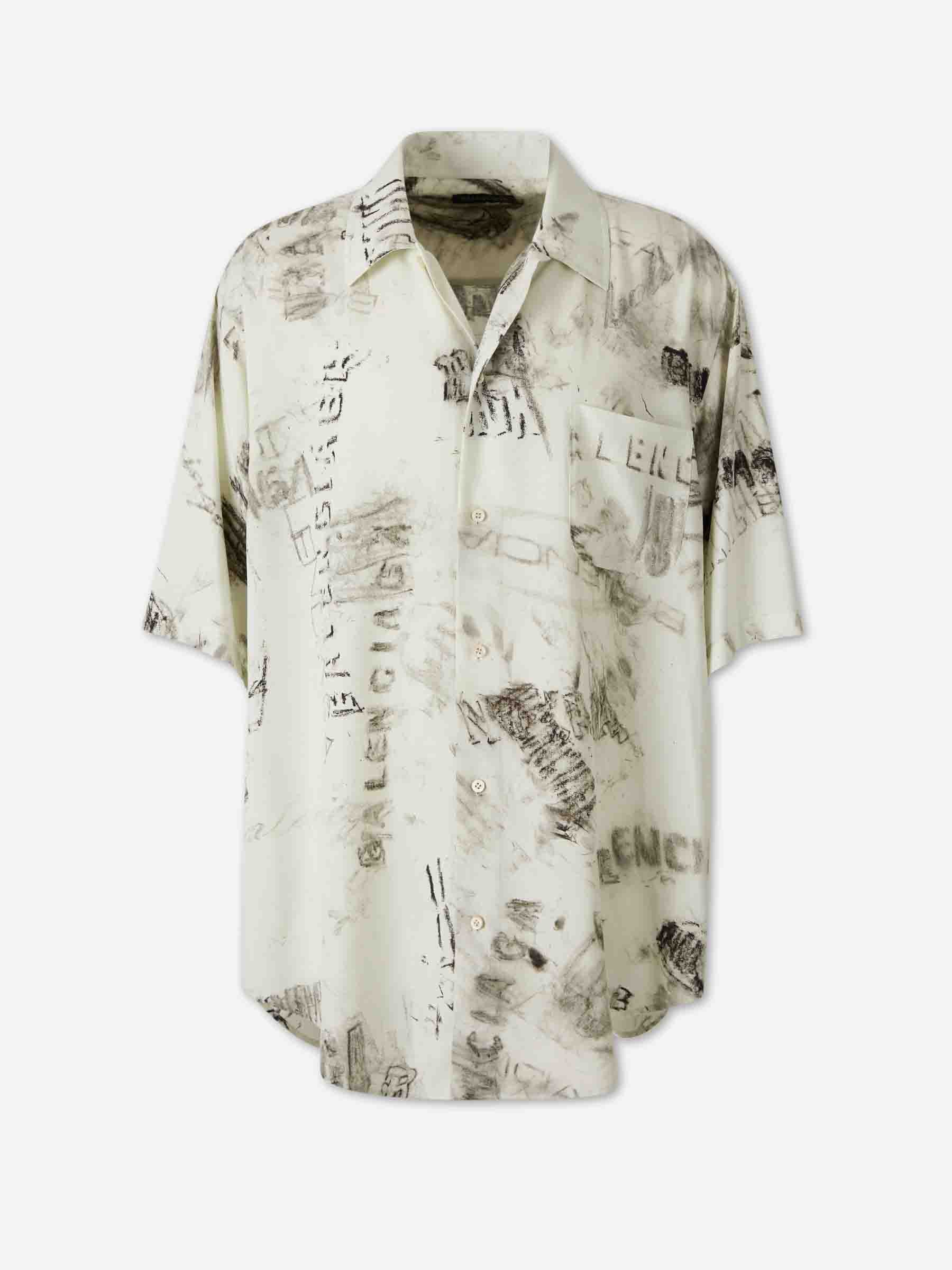 Camisa Estampada Graphite