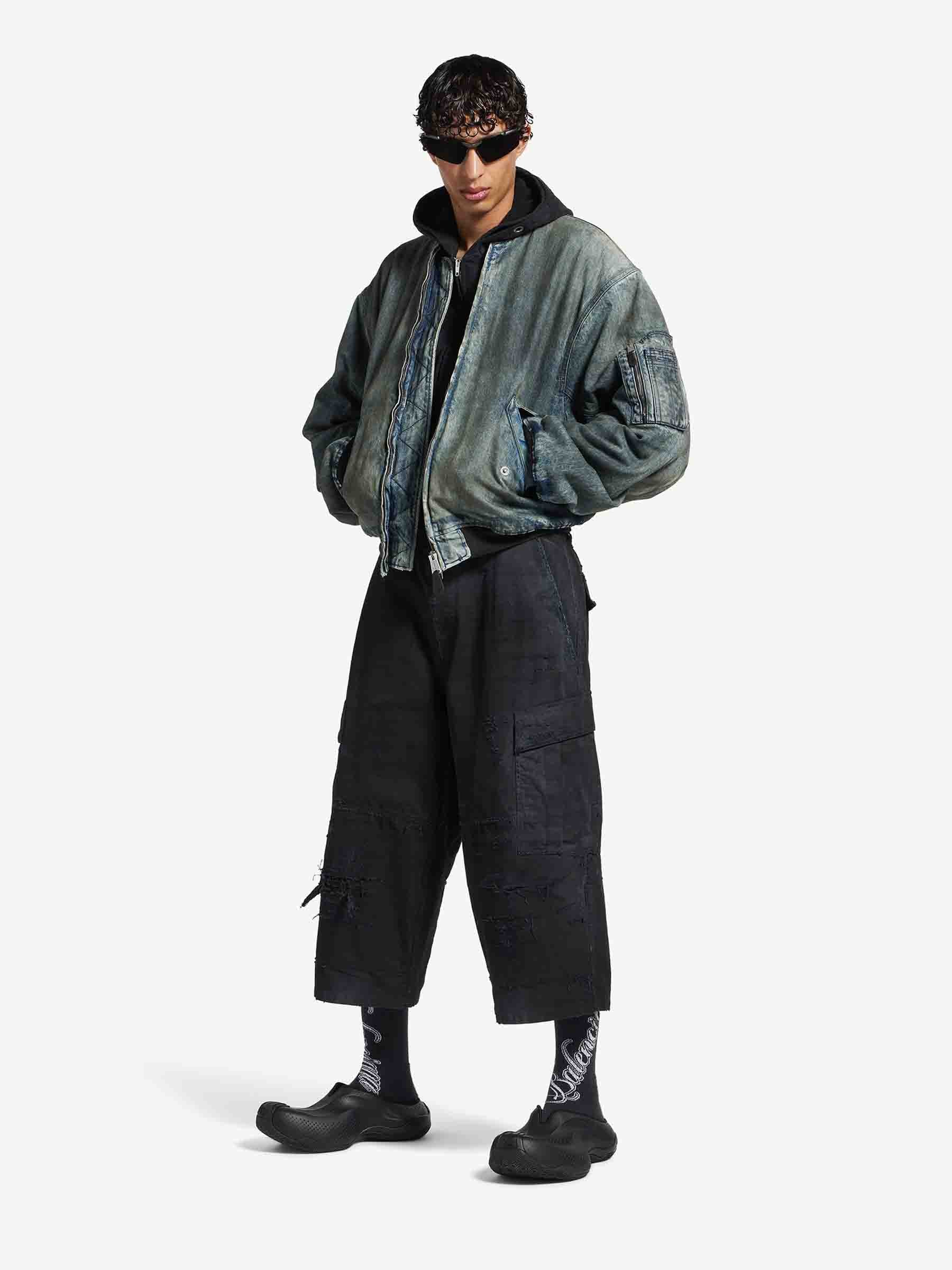 Chaqueta Bomber Denim - Image 2