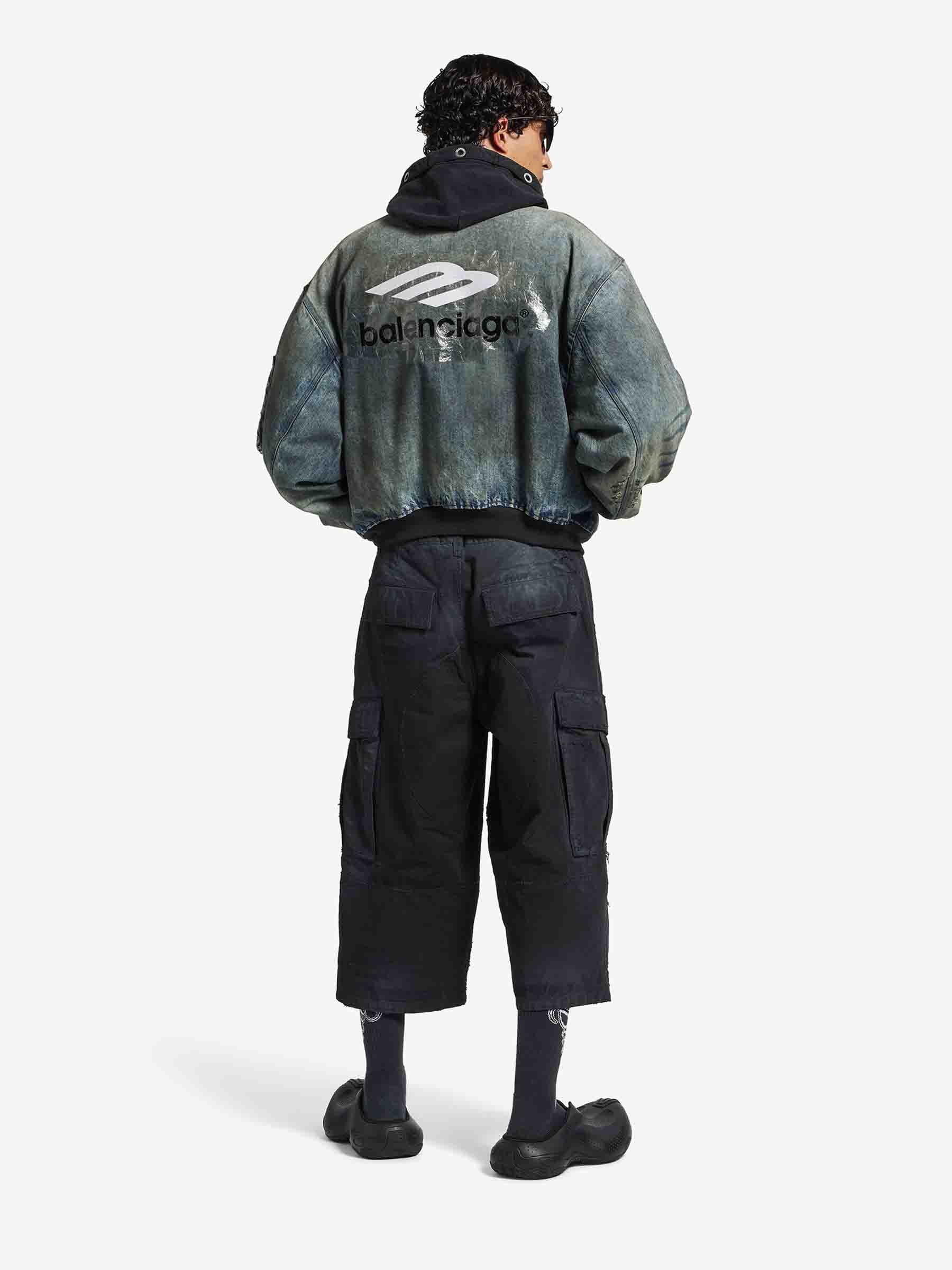 Chaqueta Bomber Denim - Image 3