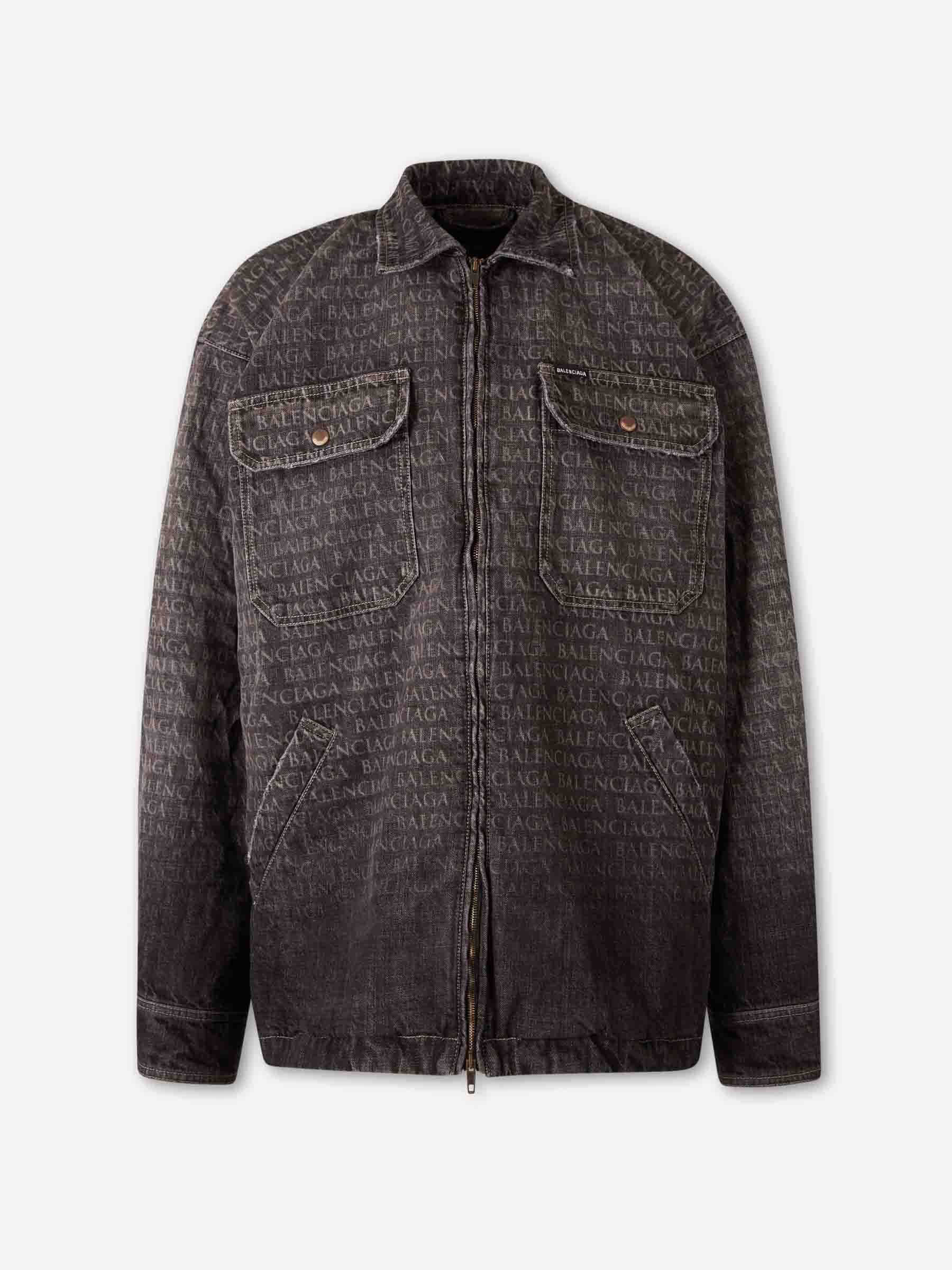 Chaqueta Denim Logo
