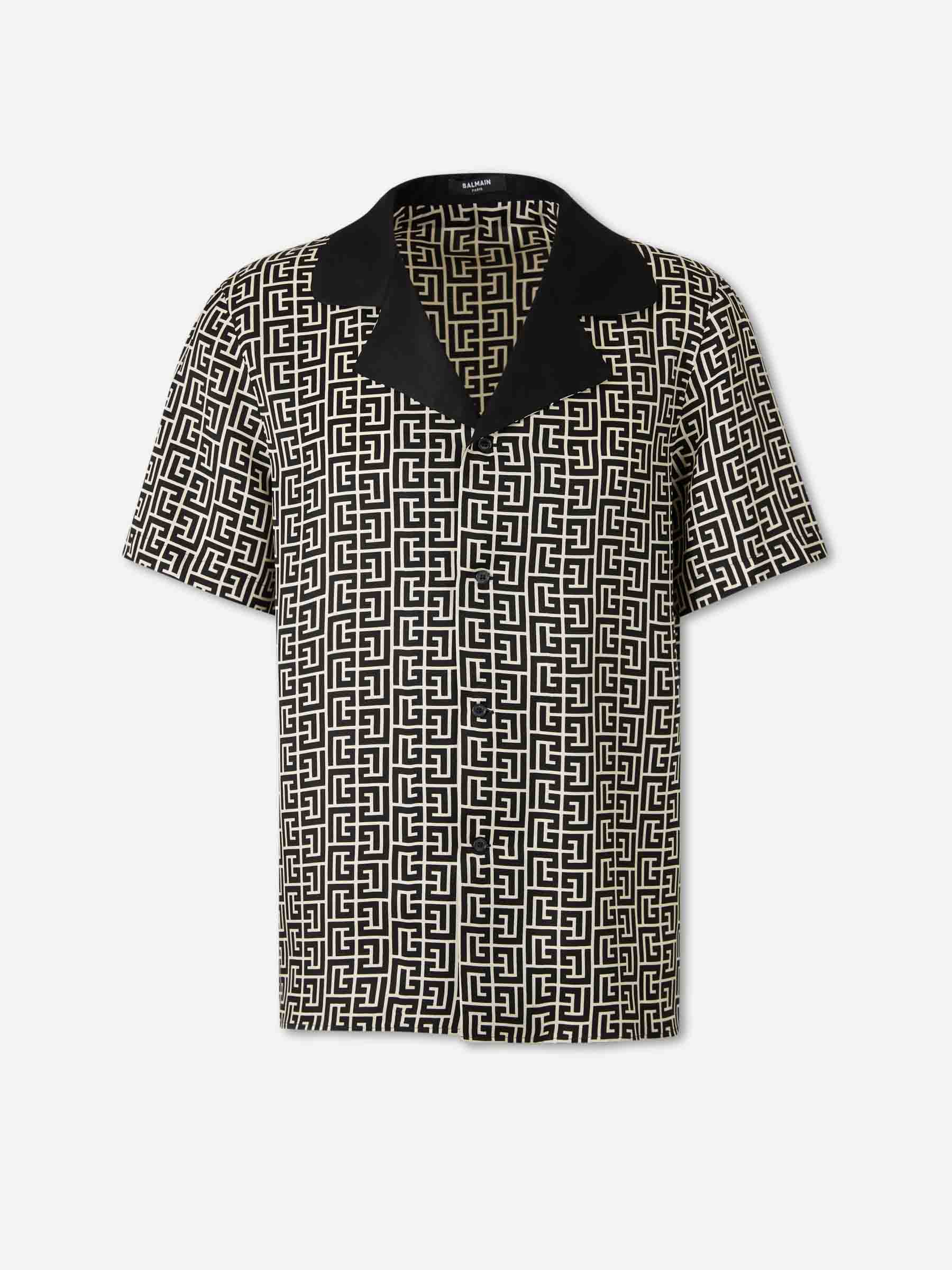 Camisa Fluida Monograma