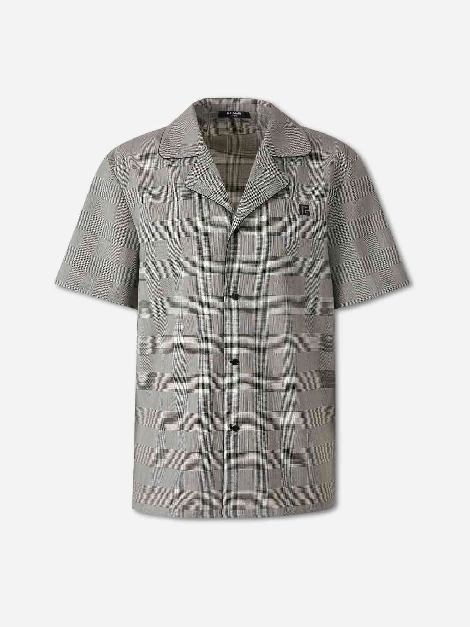 Camisa Motivo Príncipe de Gales