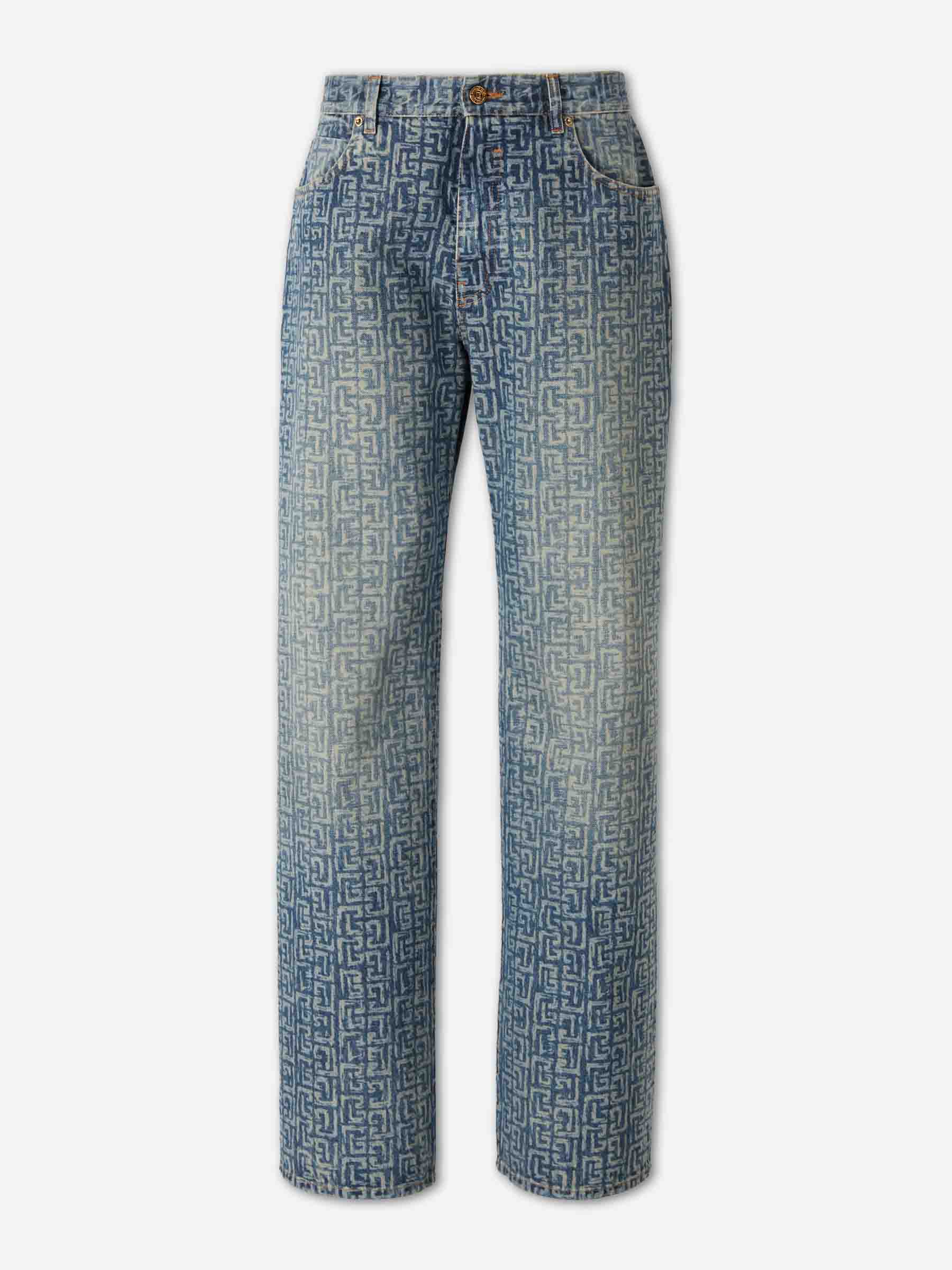 Jeans Rectos Monograma