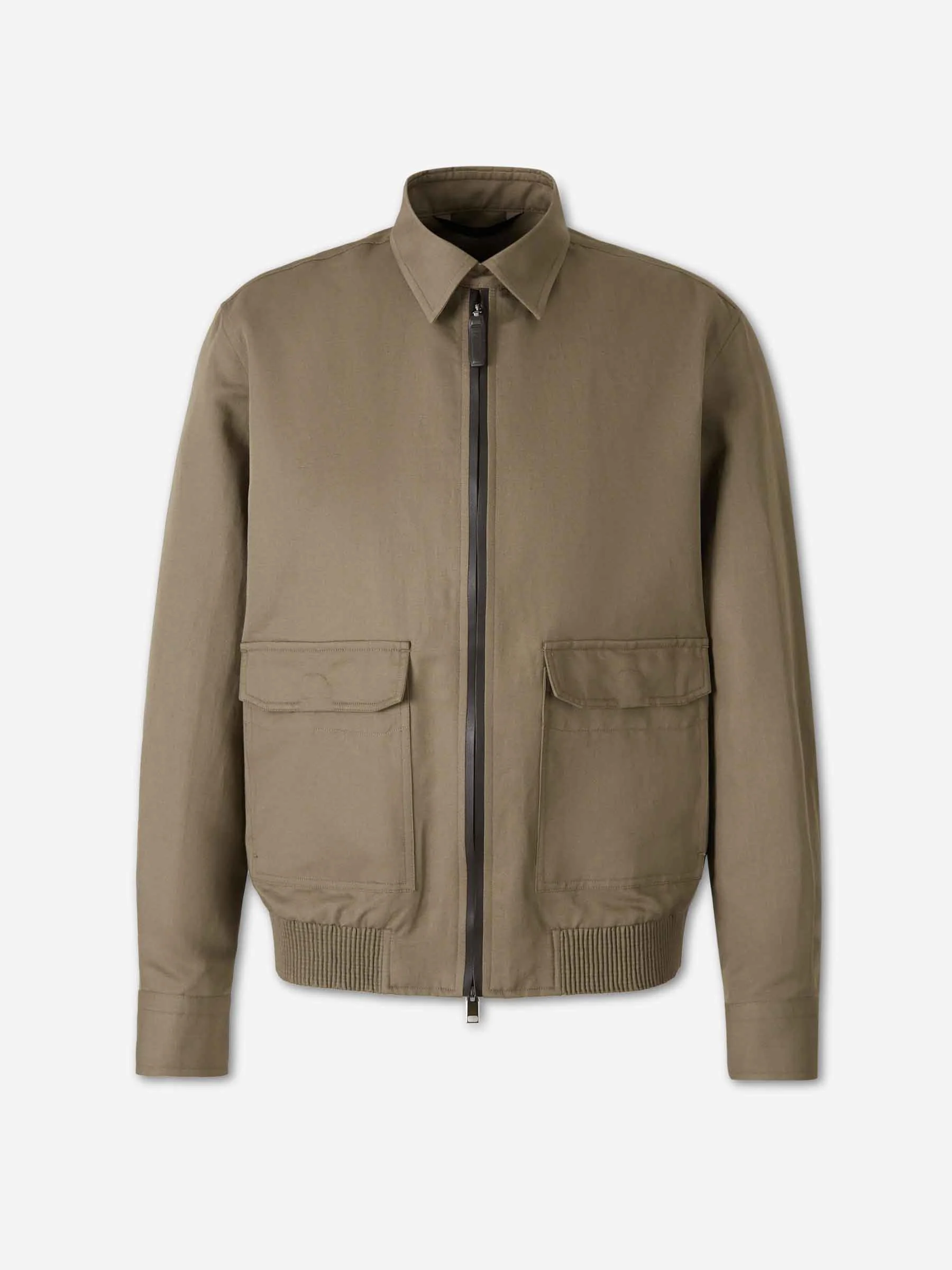 Chaqueta Casual Cremallera