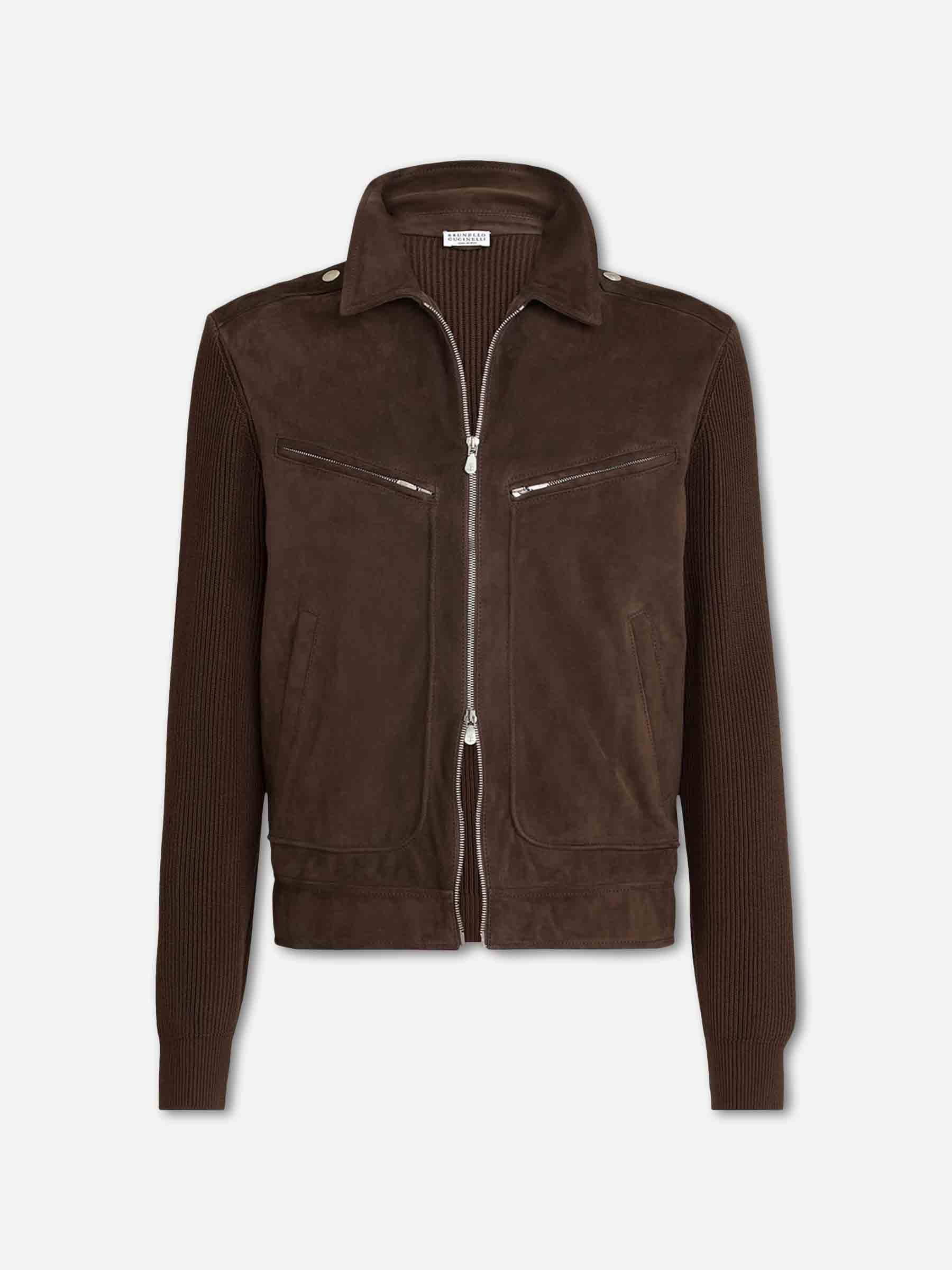 Chaqueta Piel Ante