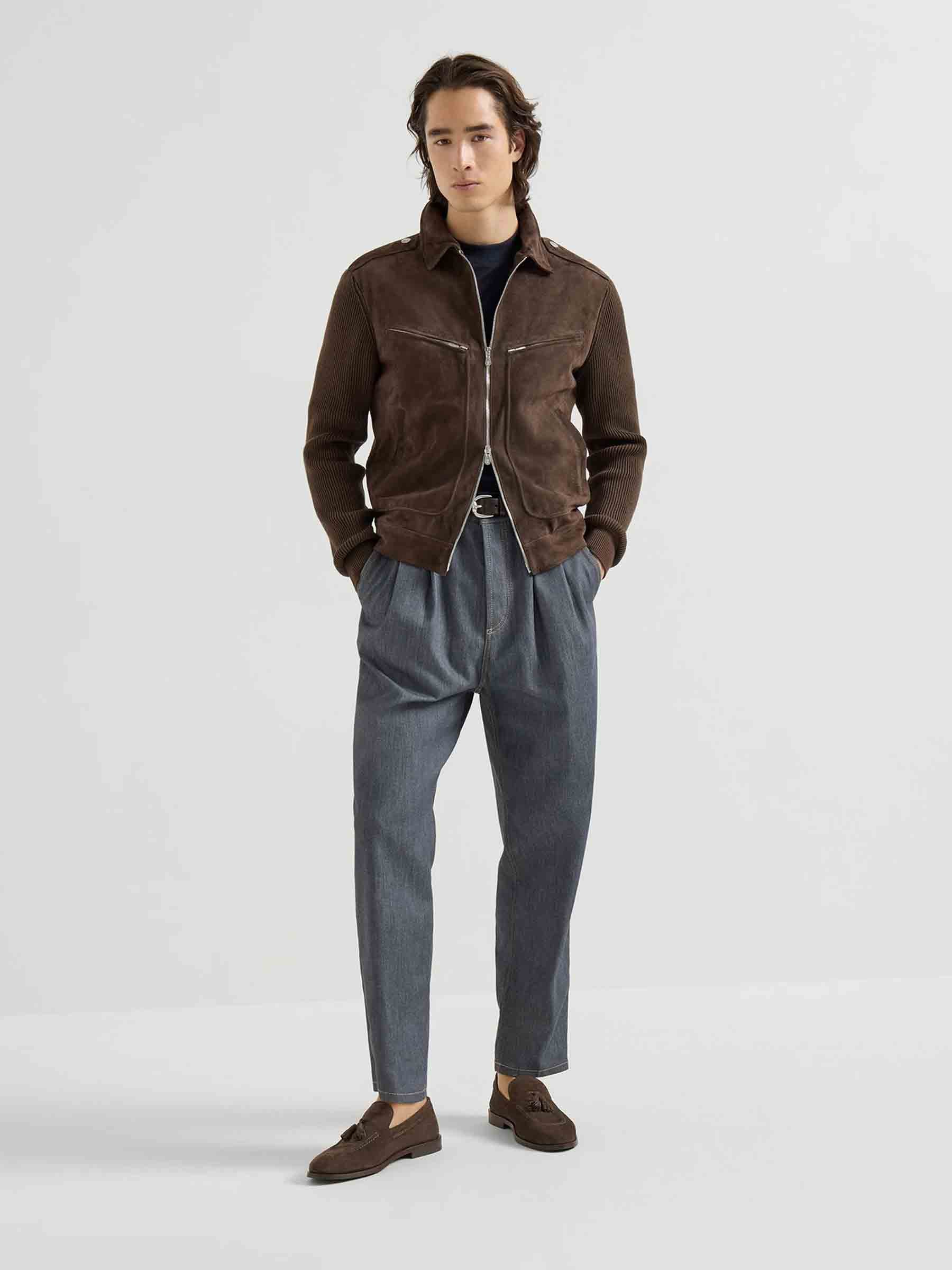Chaqueta Piel Ante - Image 2