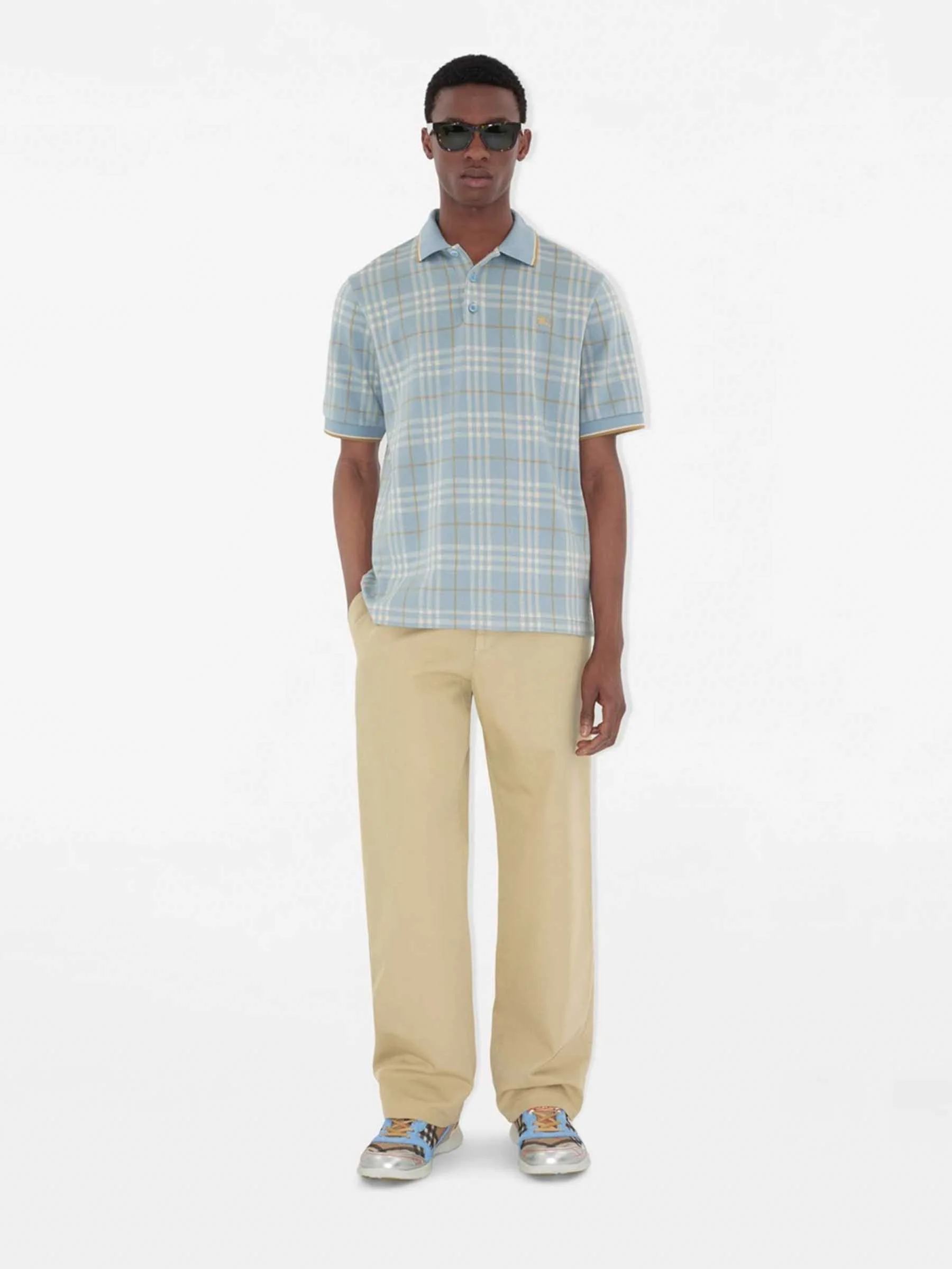 Polo Check Algodón