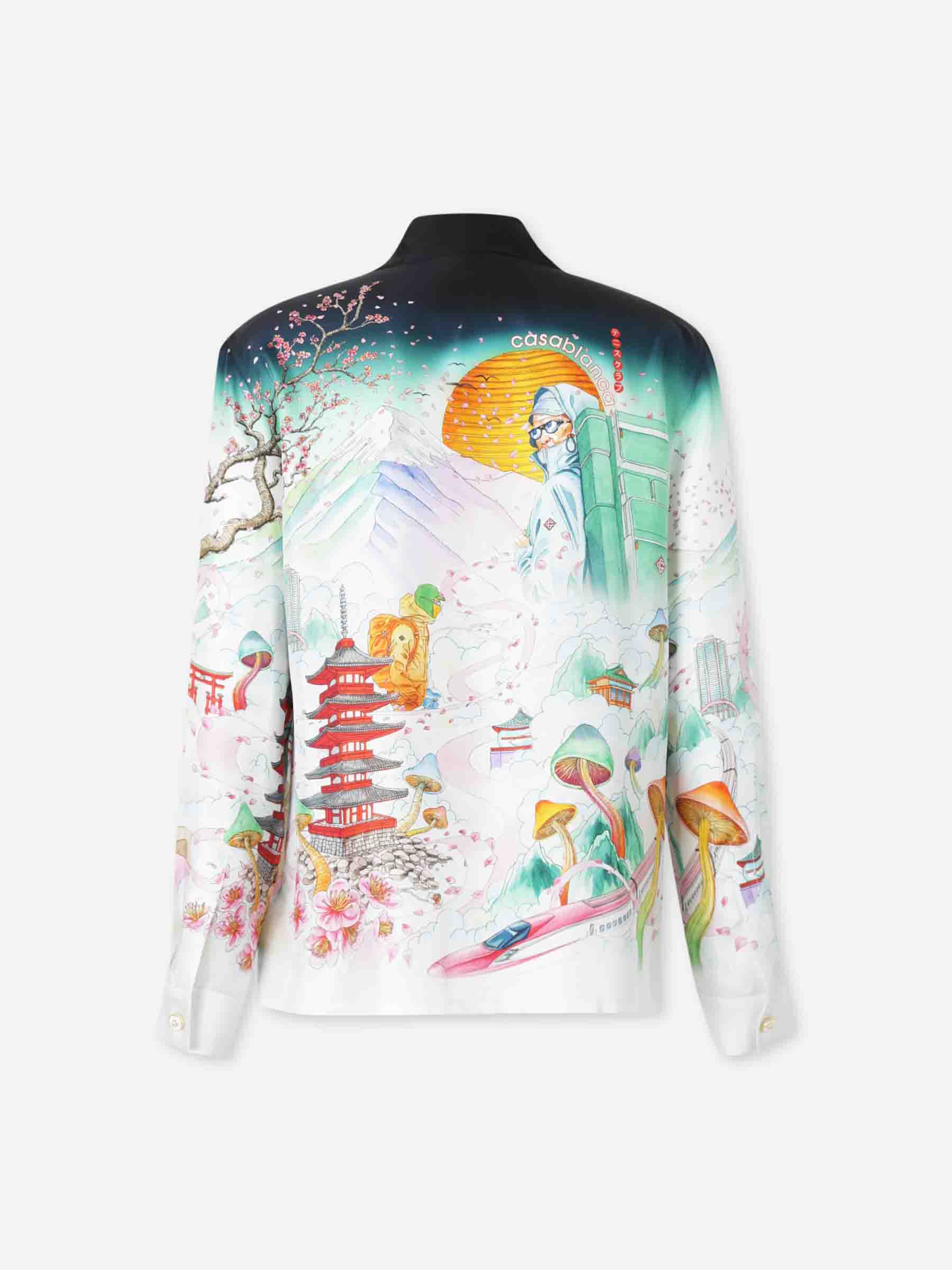 Camisa Estampada Seda - Image 2