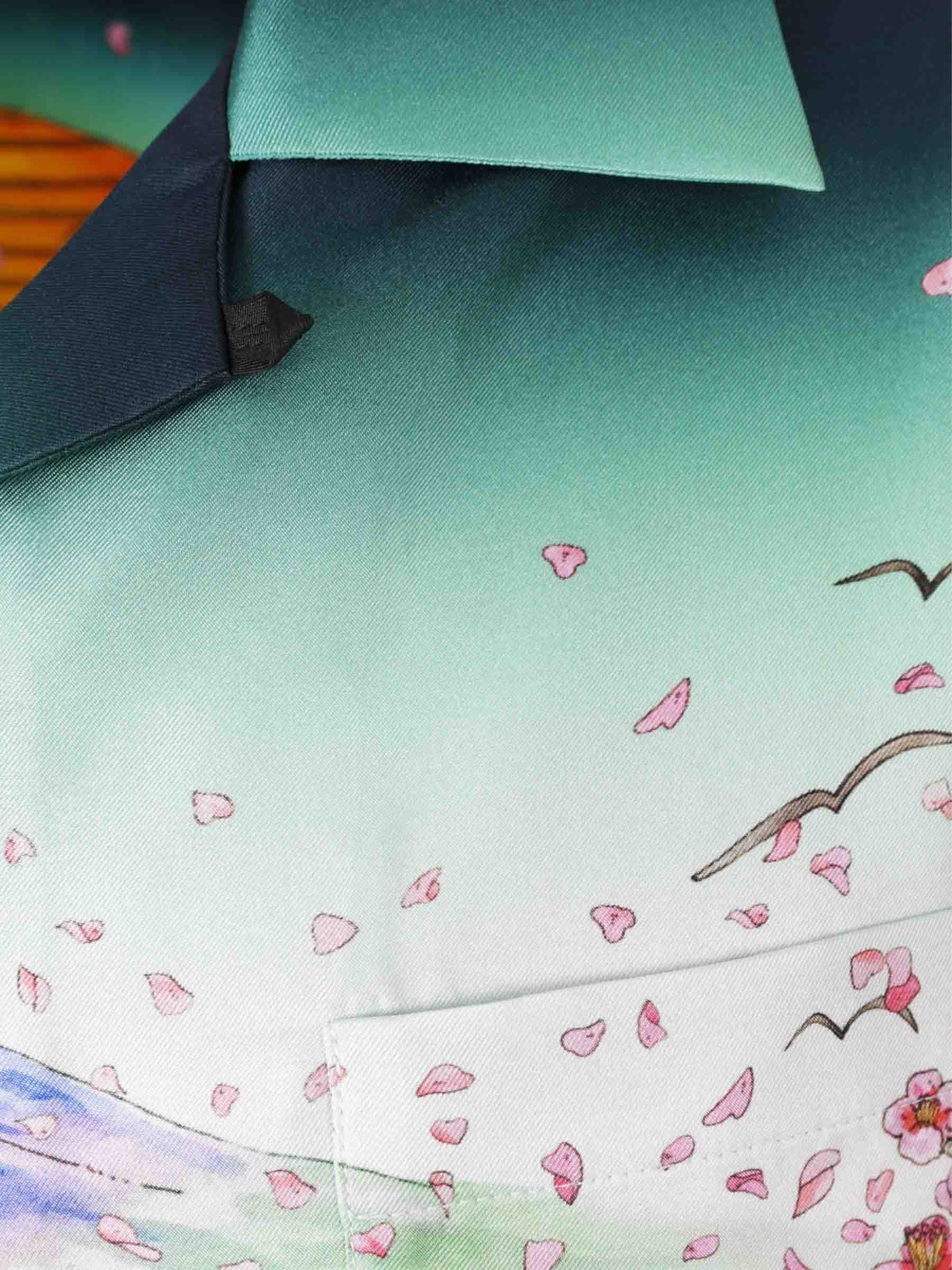 Camisa Estampada Seda - Image 3