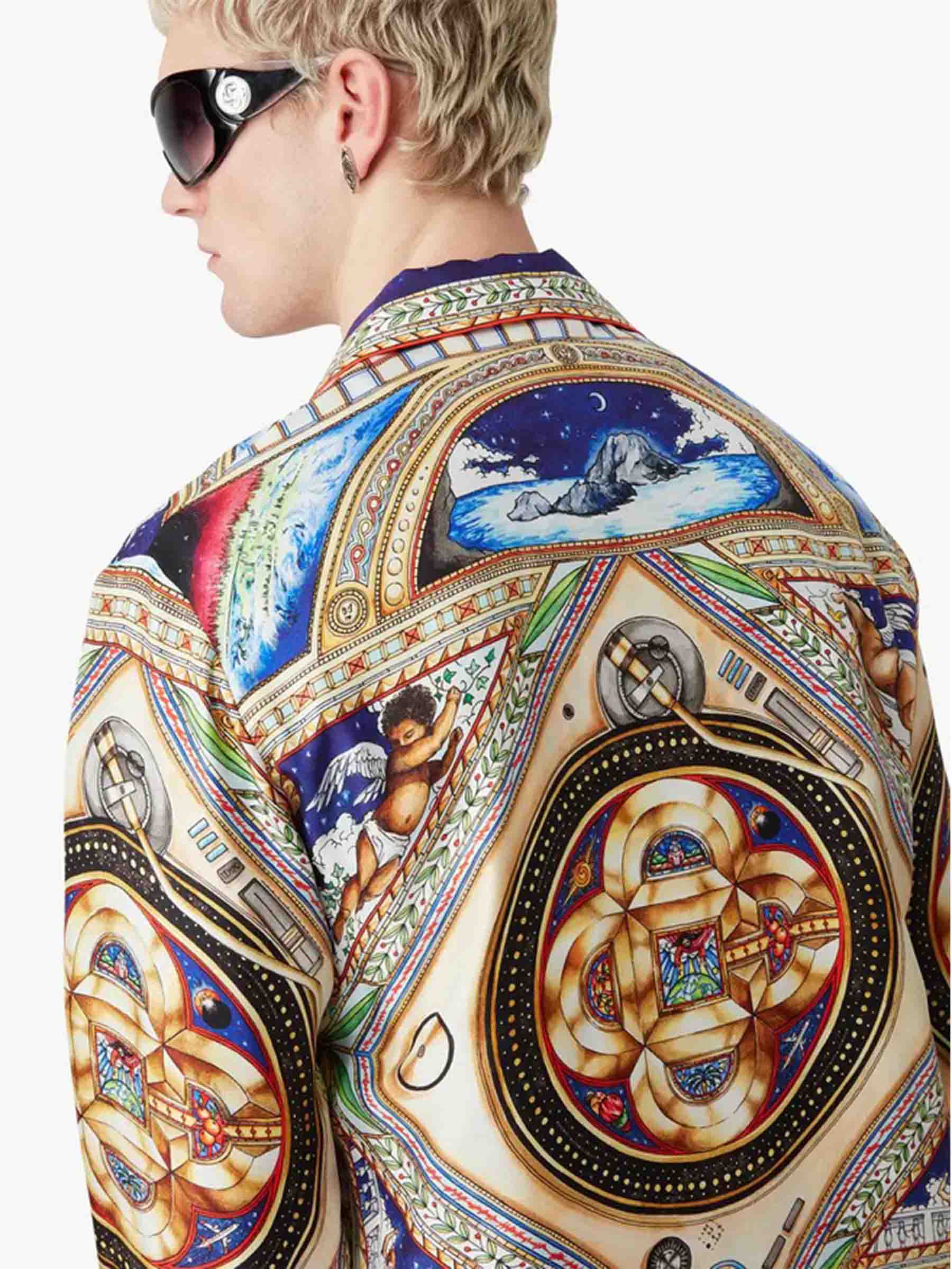 Camisa Estampada Seda - Image 5