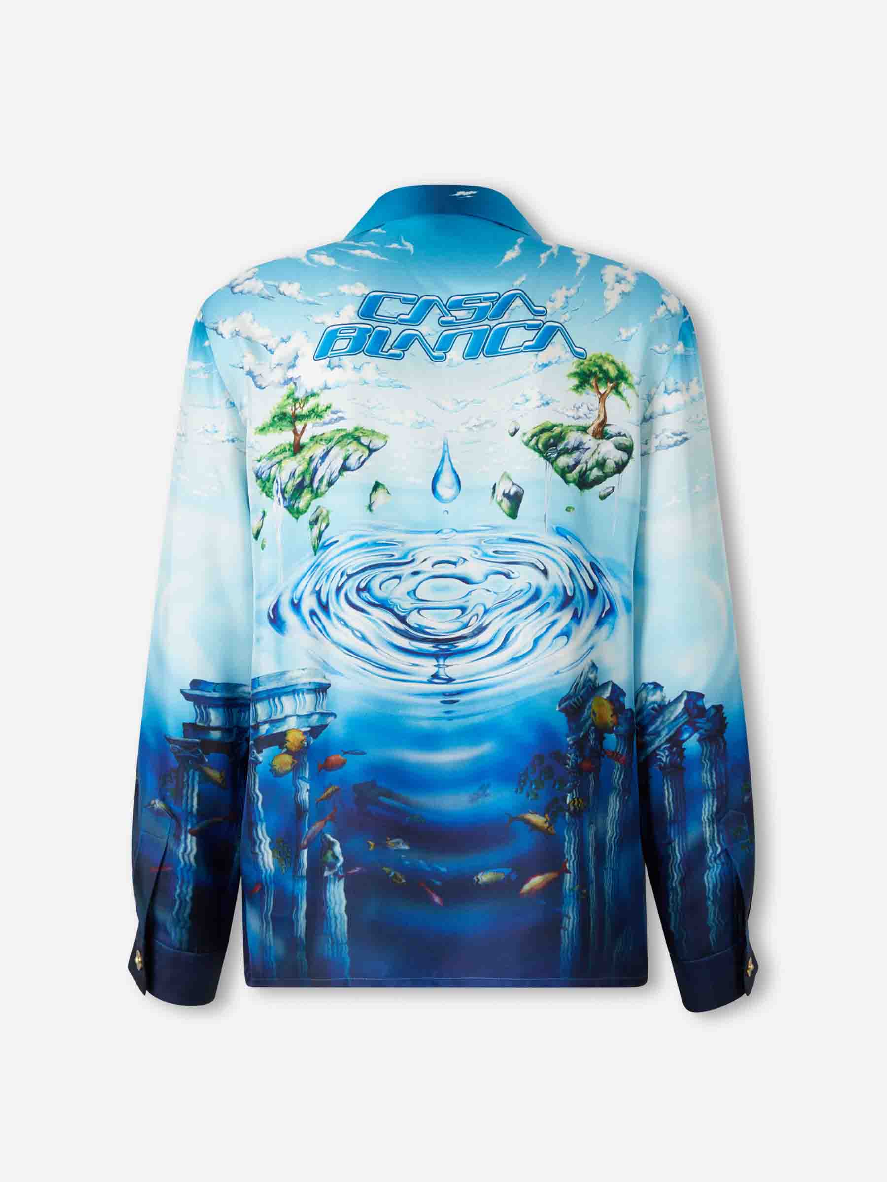 Camisa Seda Estampada - Image 2