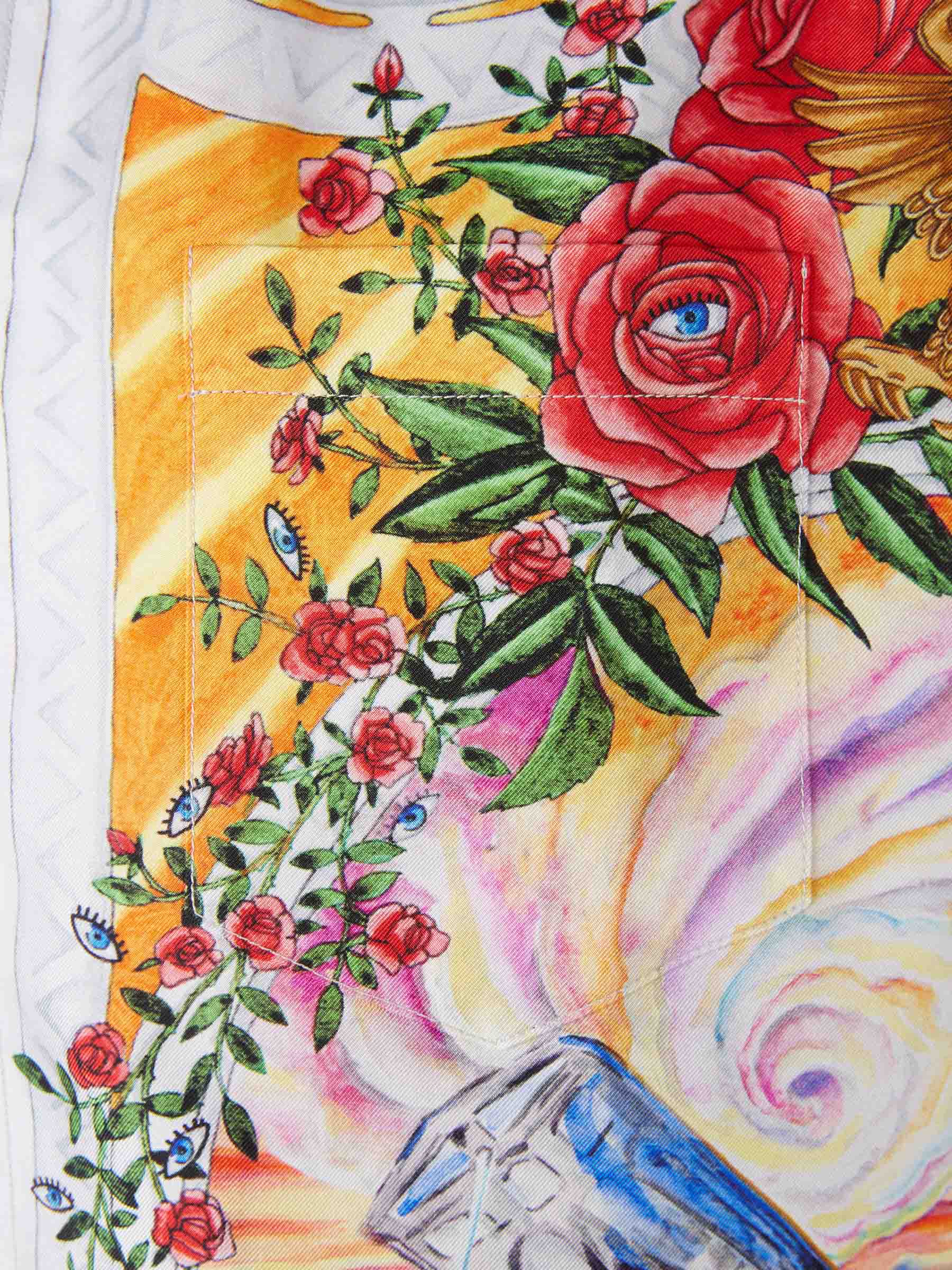 Camisa Seda Estampada - Image 4