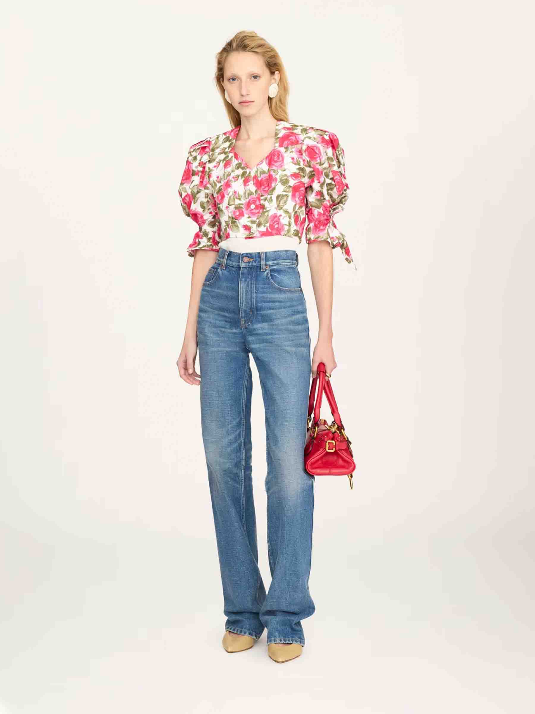 Blusa Floral Popelina - Image 2
