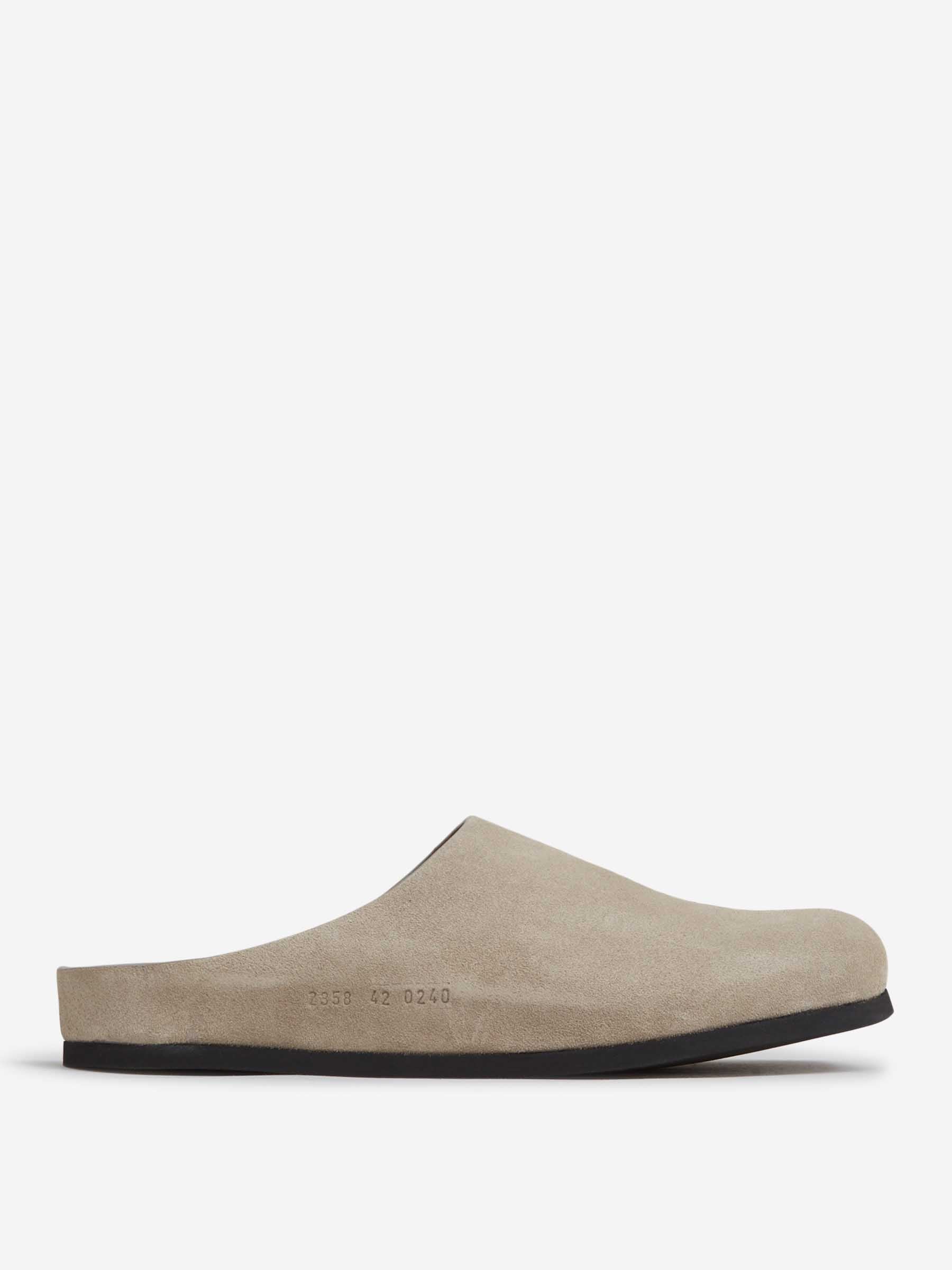 Zuecos Clog Suede