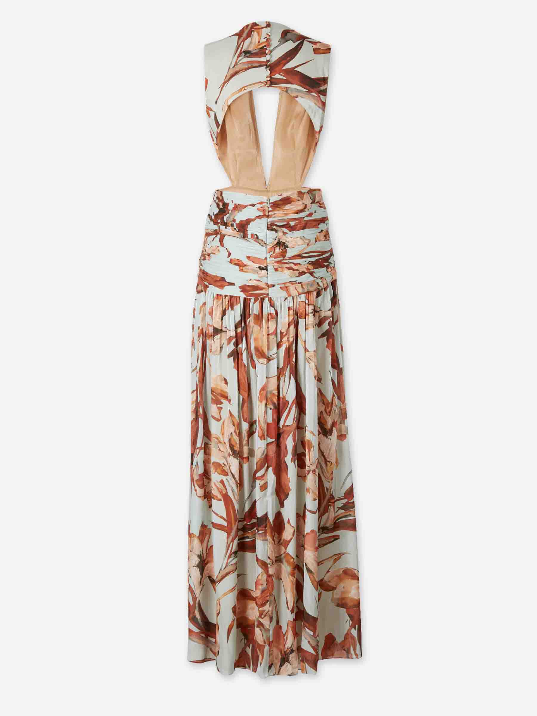 Vestido Maxi Drapeado - Image 3