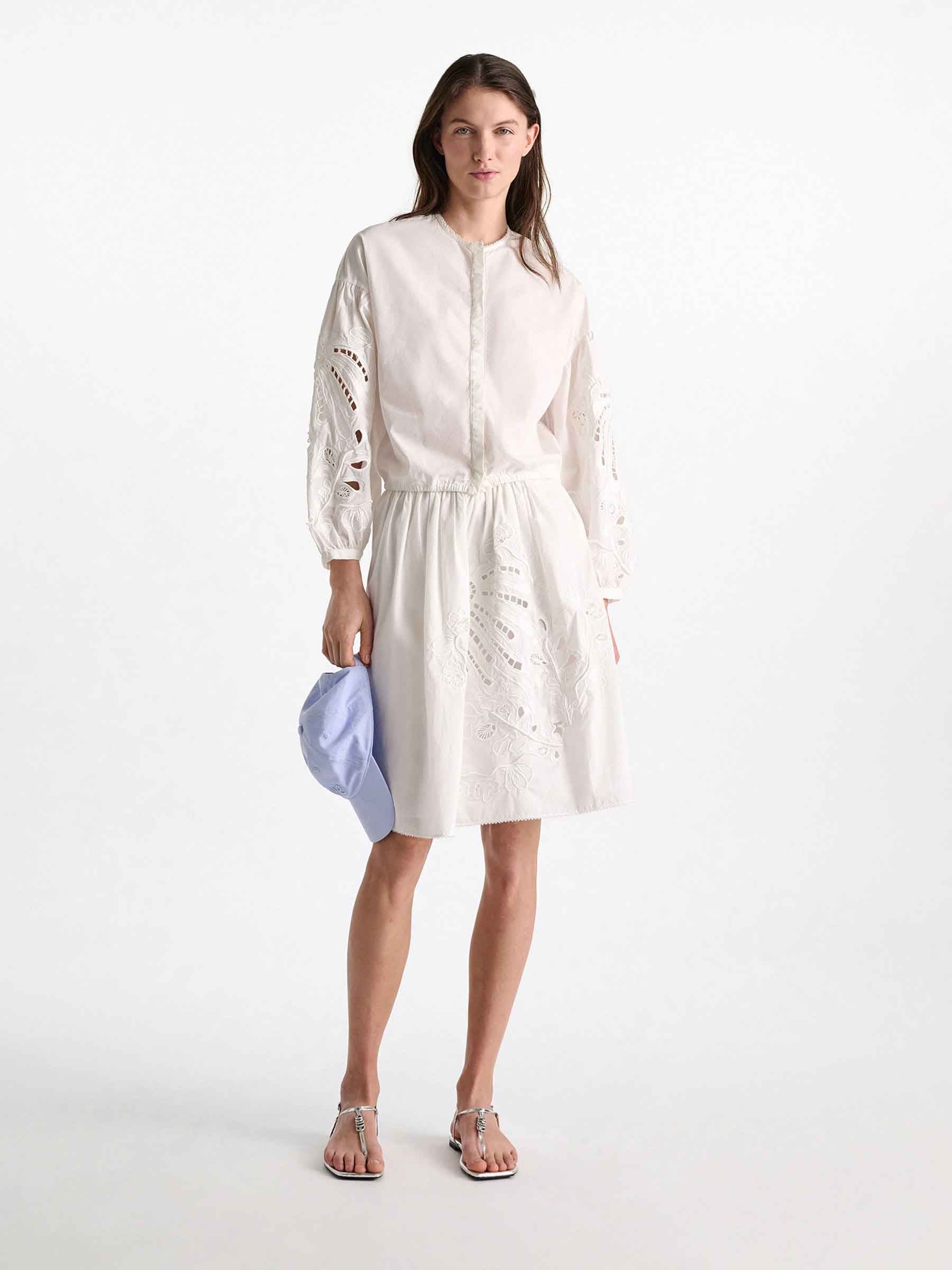 Blusa Bordada Algodón - Image 2