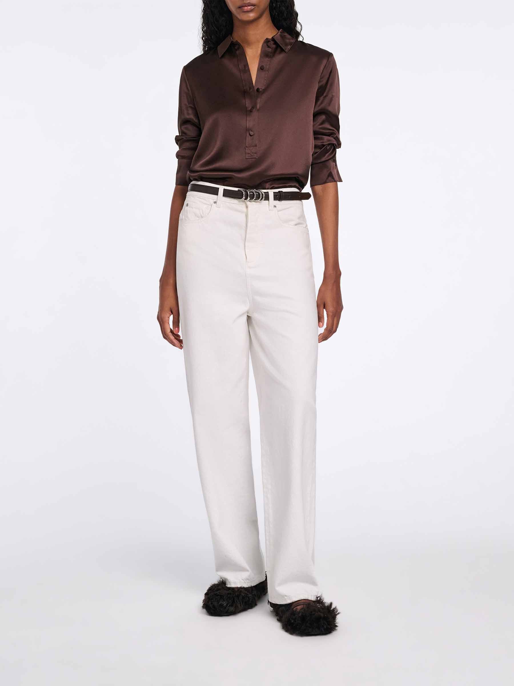 Blusa Satinada Seda - Image 2