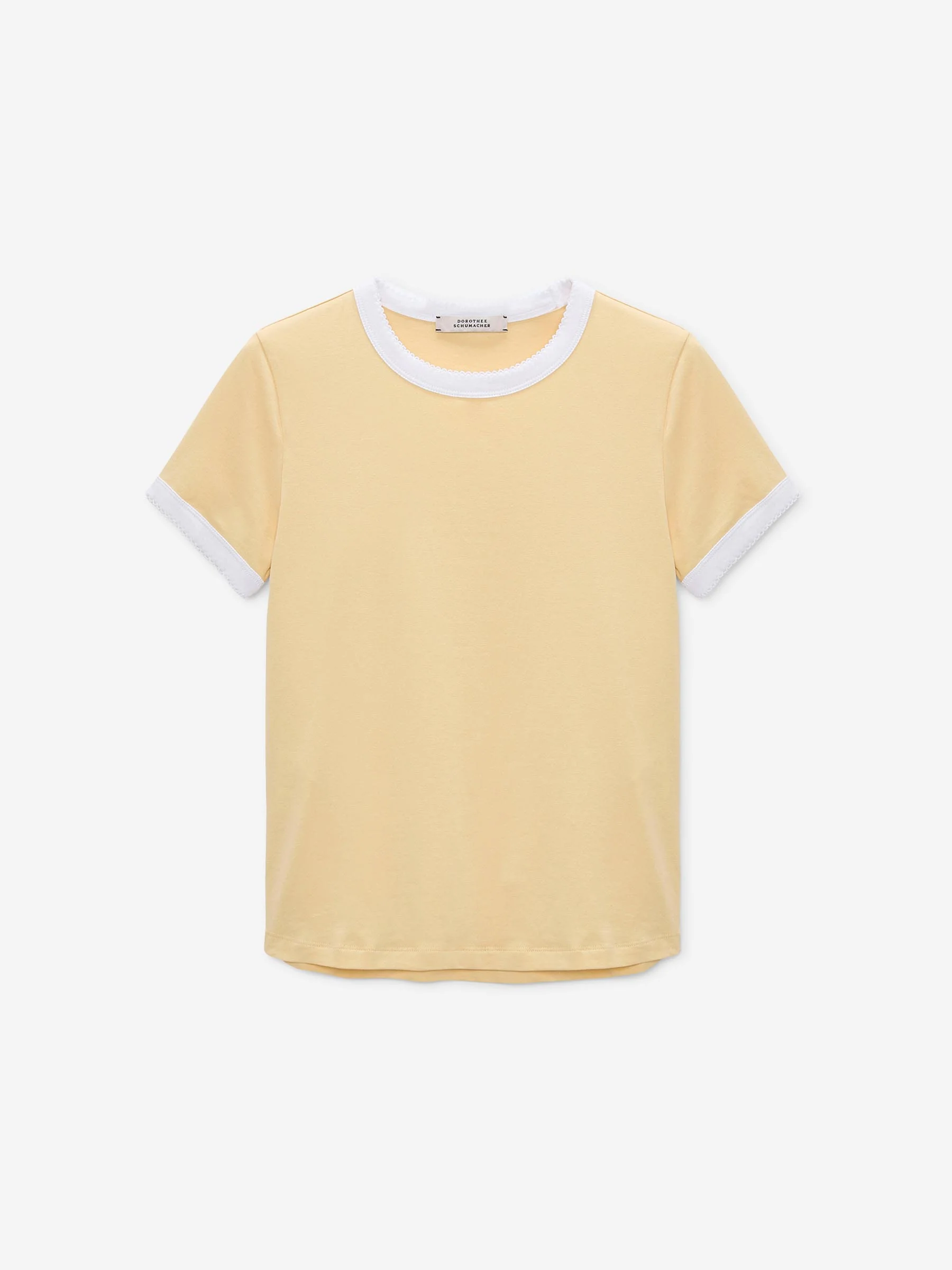Camiseta Ribete Contraste