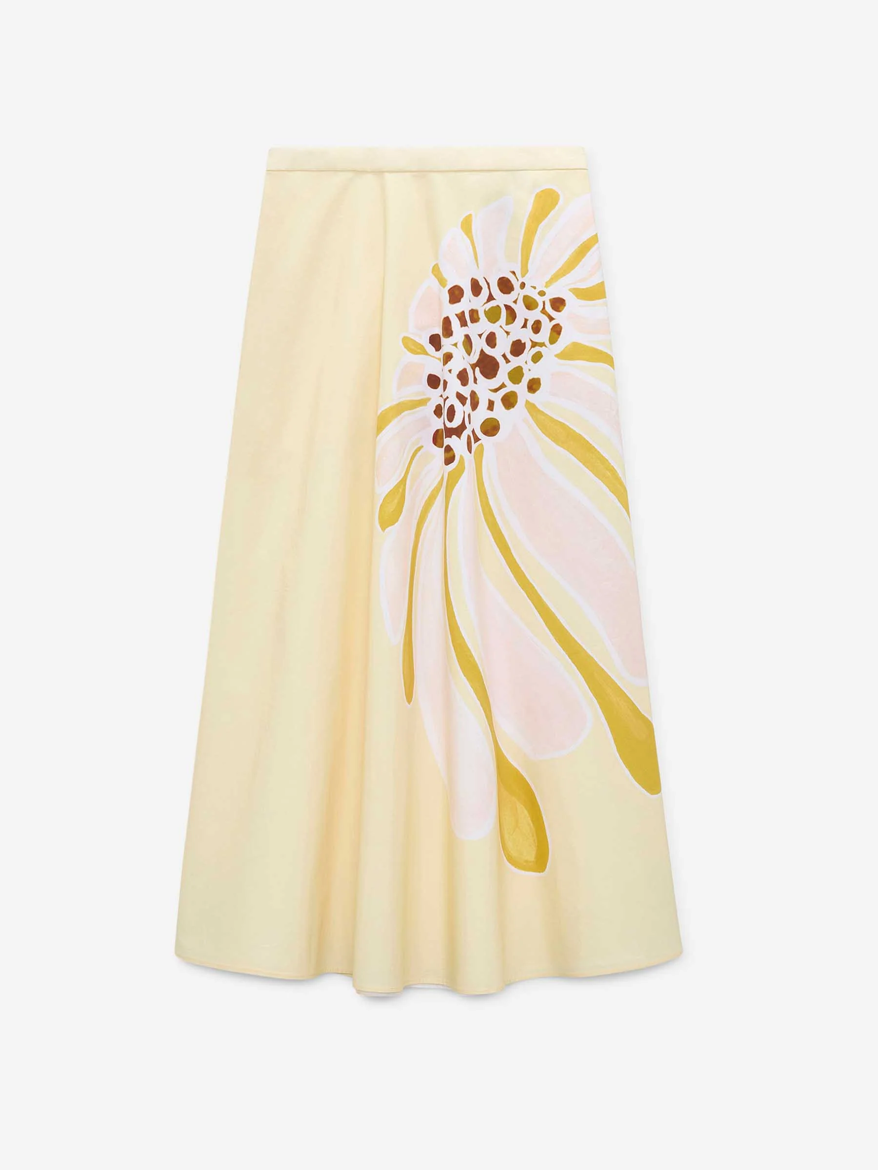 Falda Midi Fluida