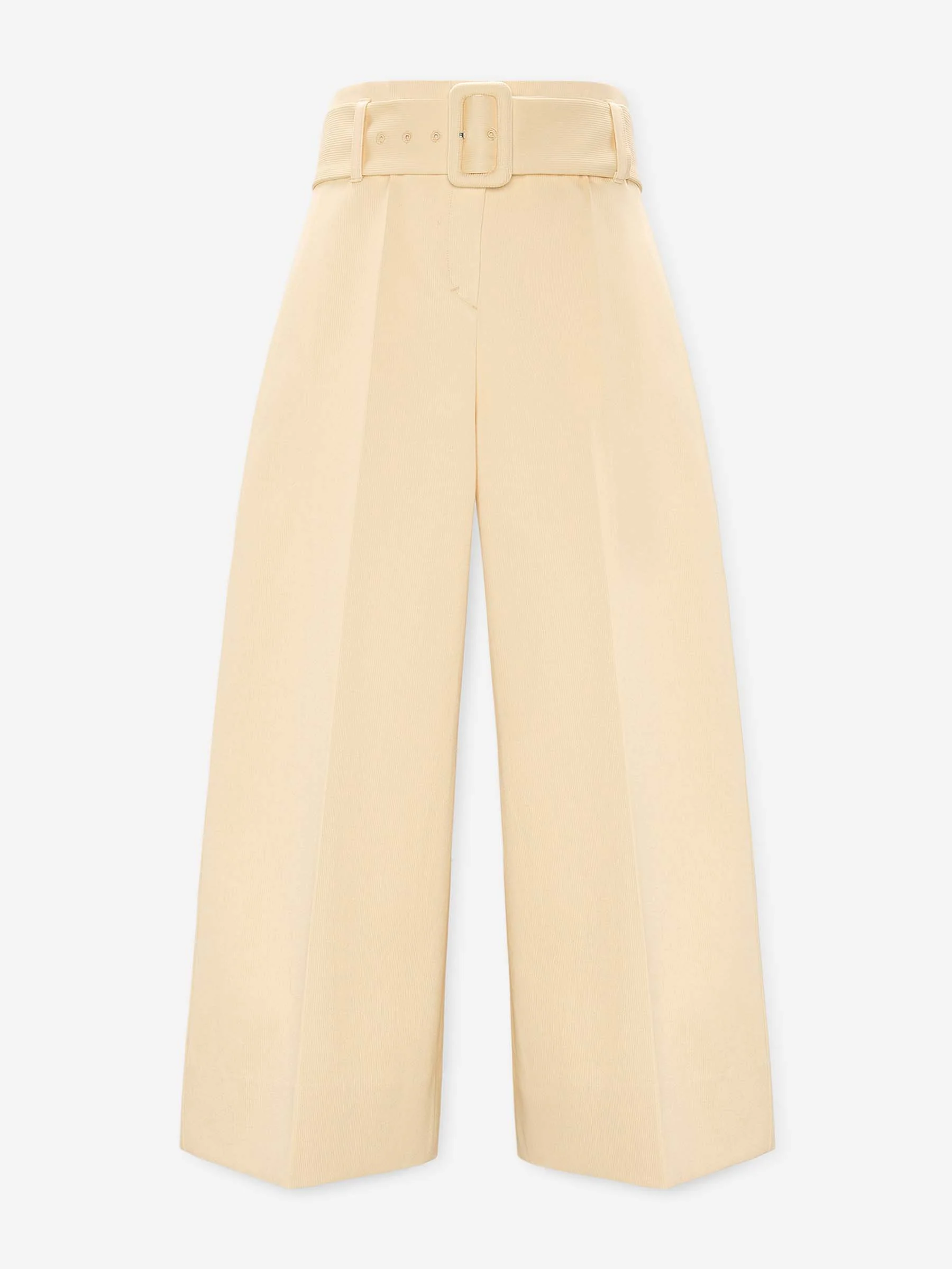 Pantalones Anchos Cropped