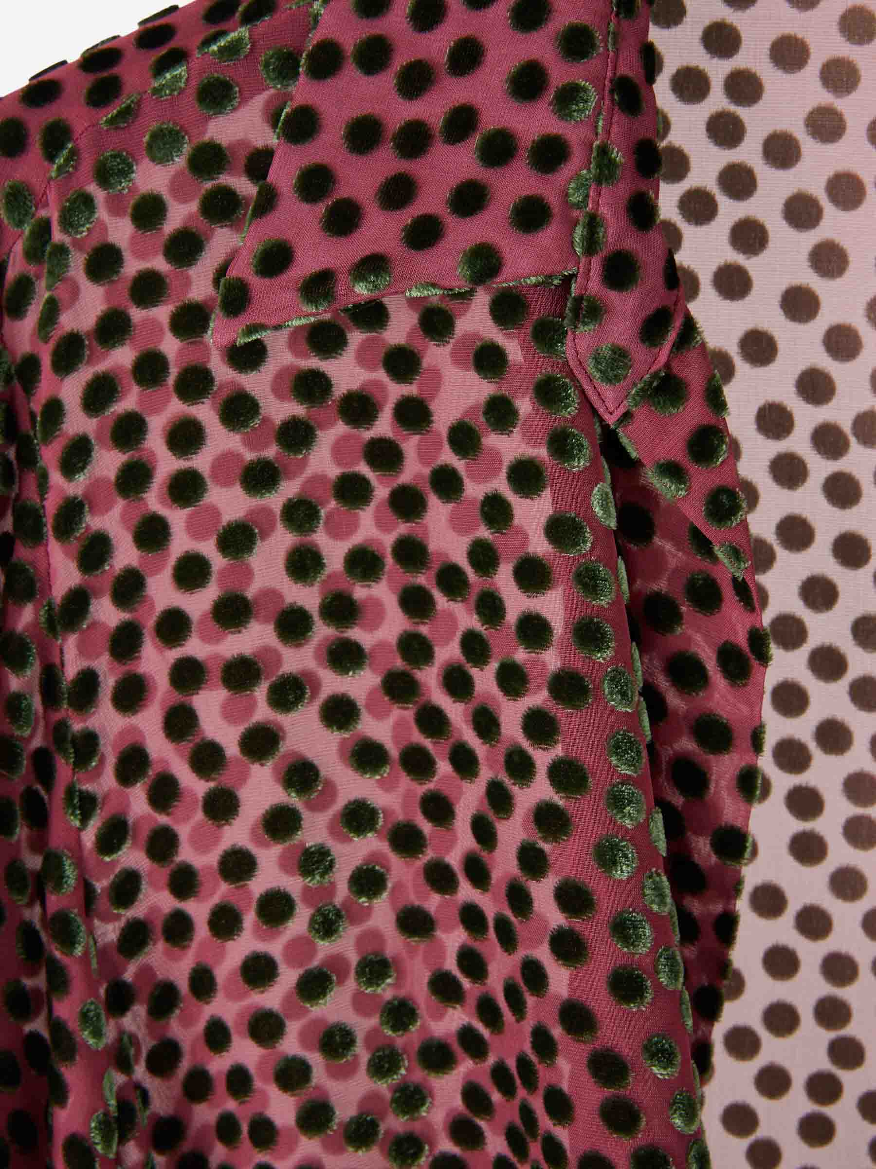 Blusa Cruzada Devoré - Image 3