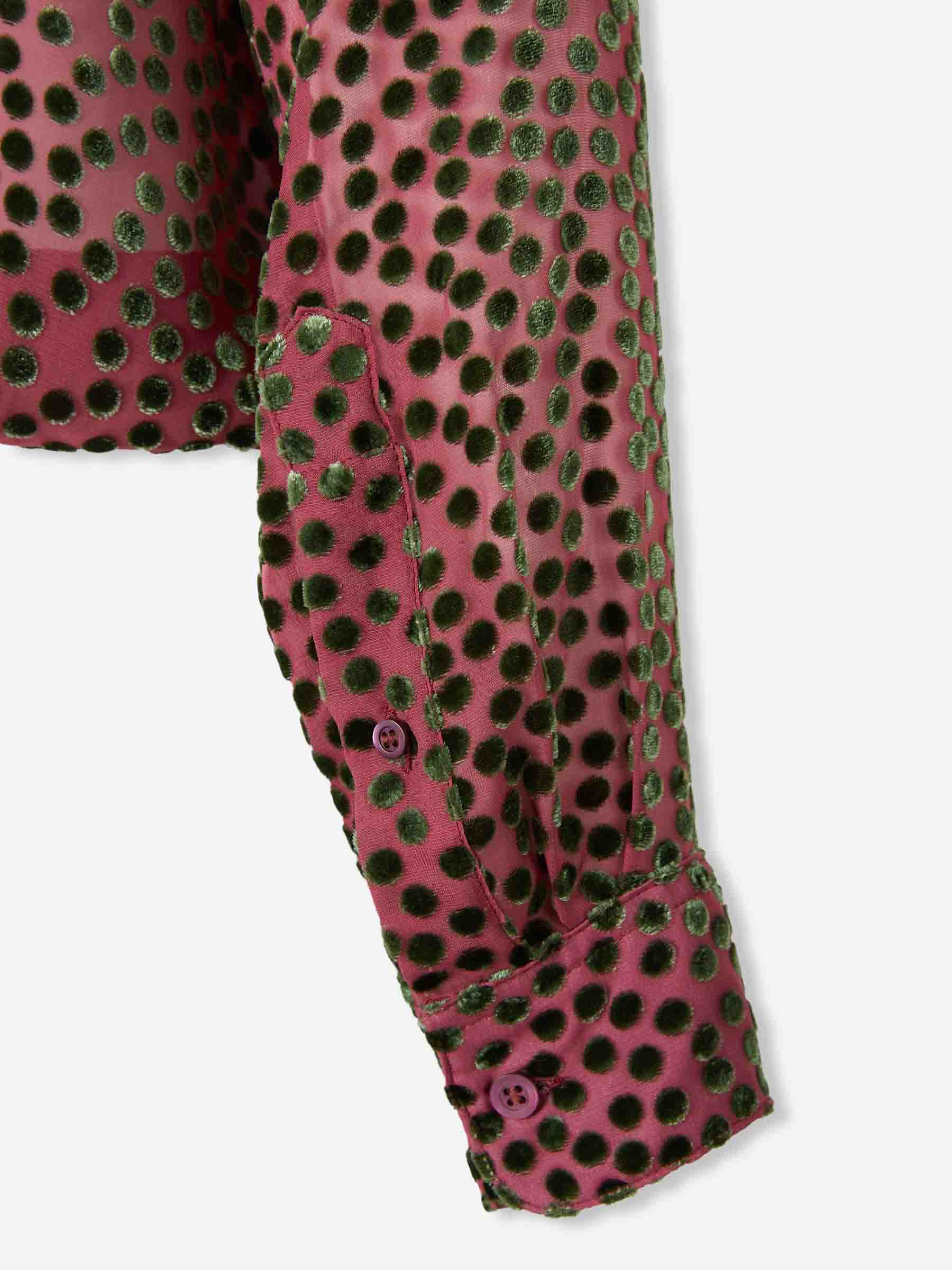 Blusa Cruzada Devoré - Image 4