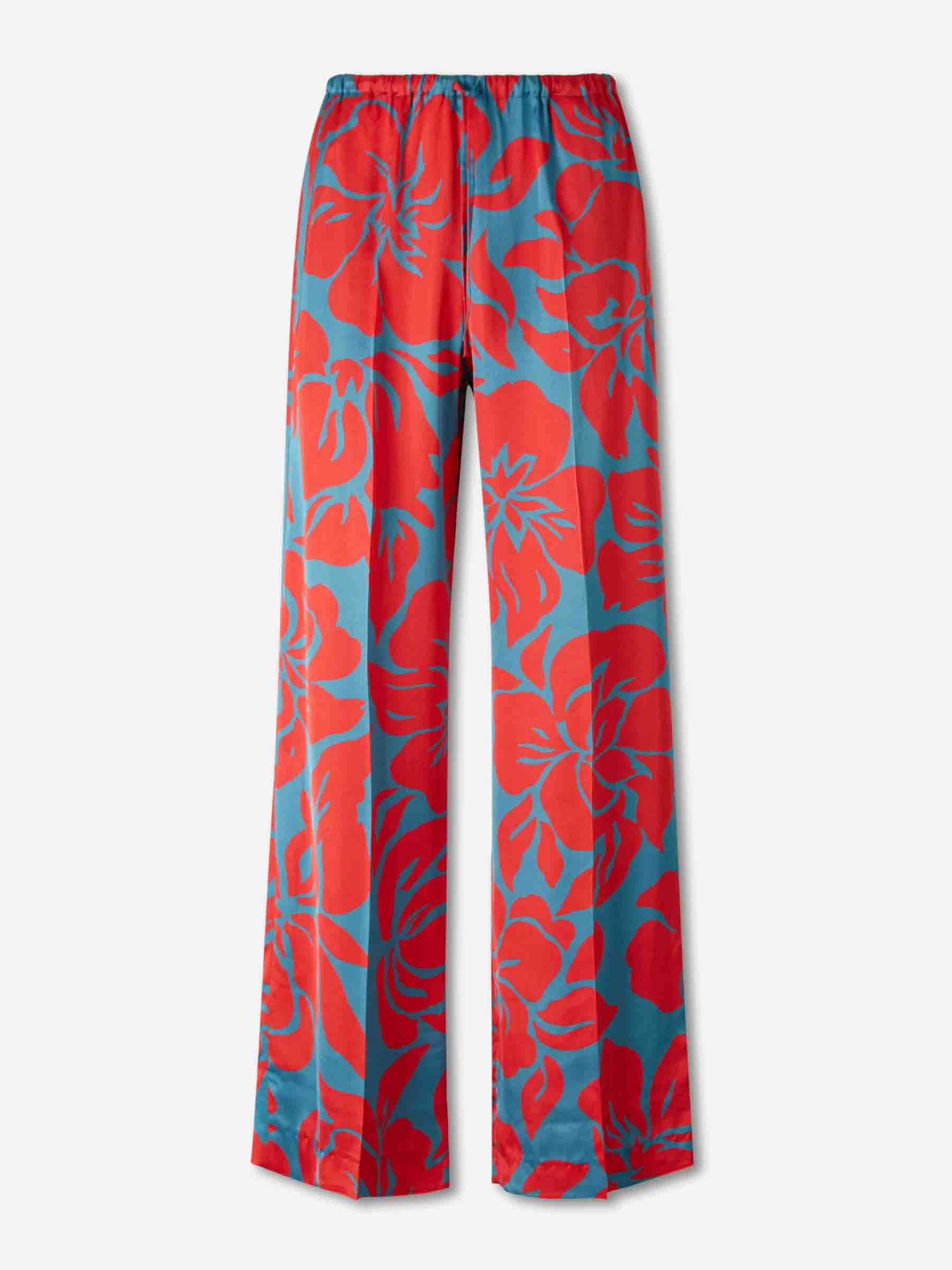 Pantalones Rectos Estampados