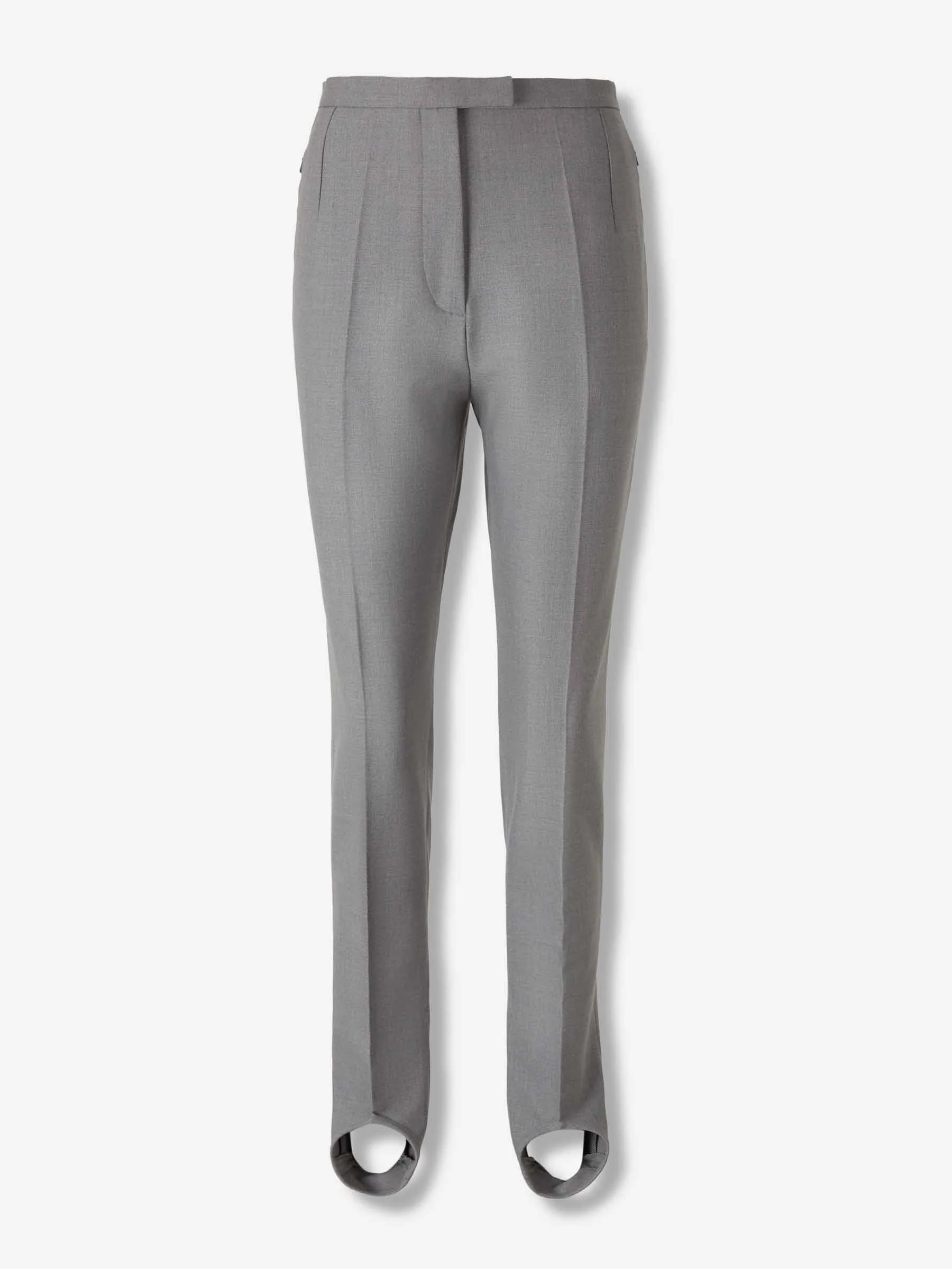 Pantalones Rectos Lana